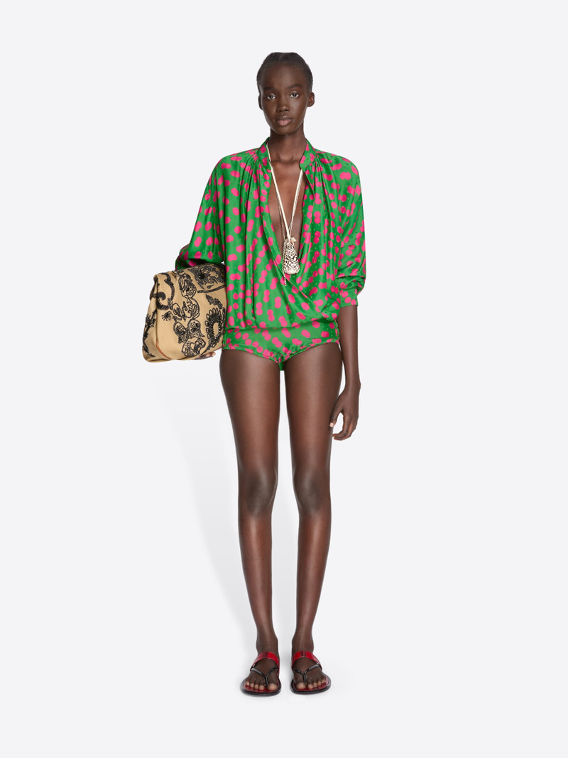 Dries Van Noten JACQUARD MICRO SHORTS outlook