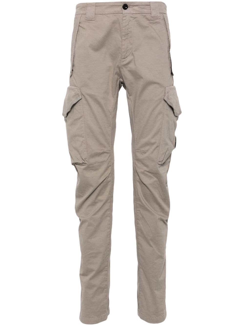 Lens-detailed trousers - 1