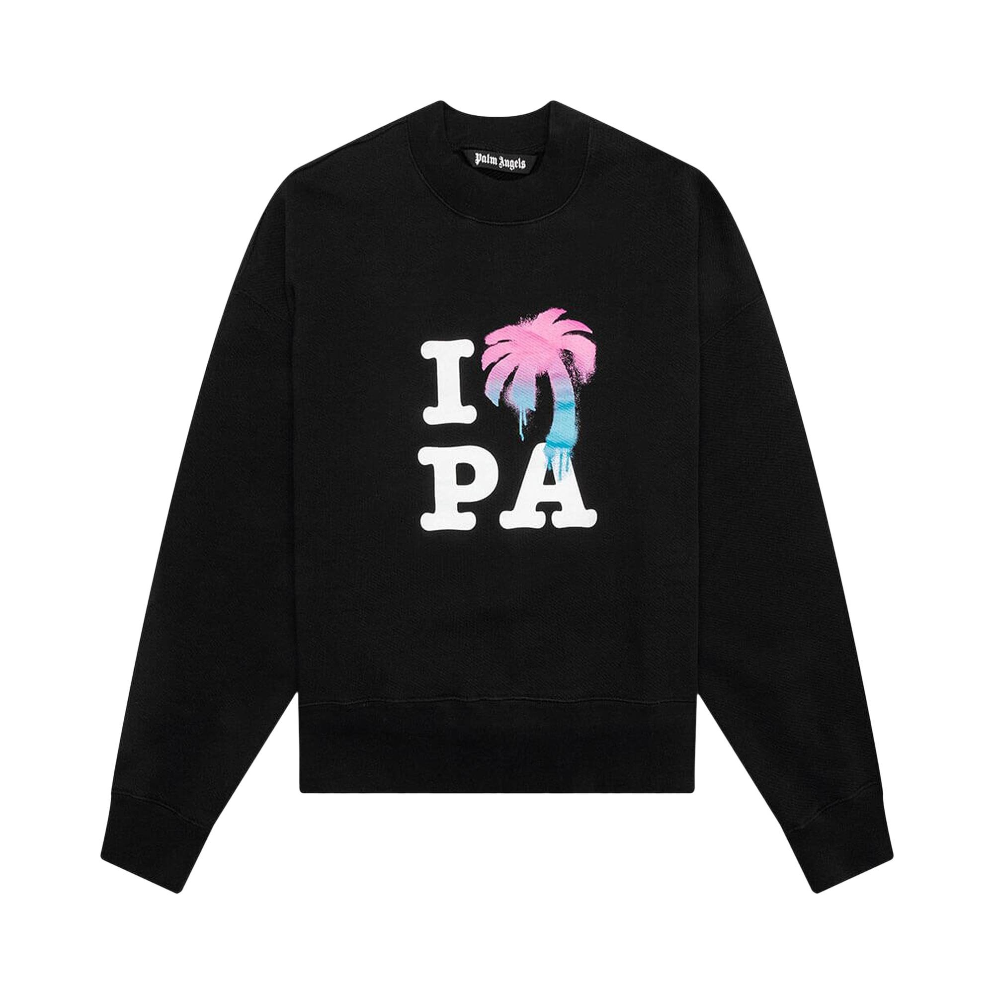Palm Angels I Love PA Crew 'Black/Multicolor' - 1