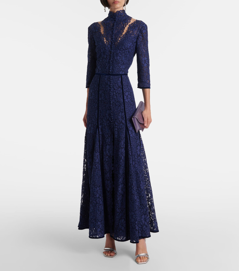 COSTARELLOS Lace gown outlook