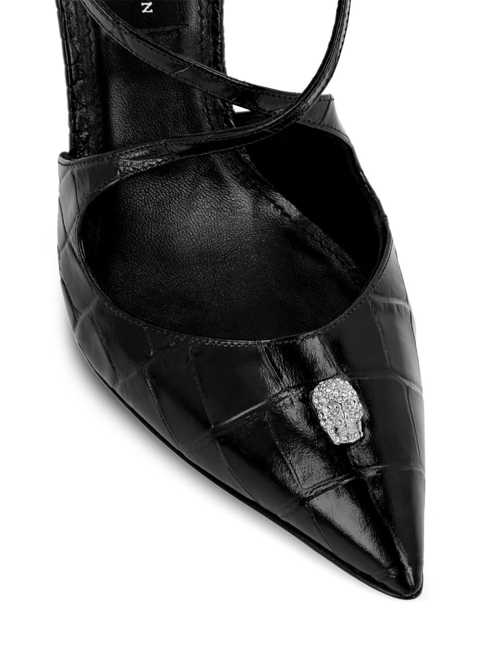 Crossing Crocco-print pumps - 5