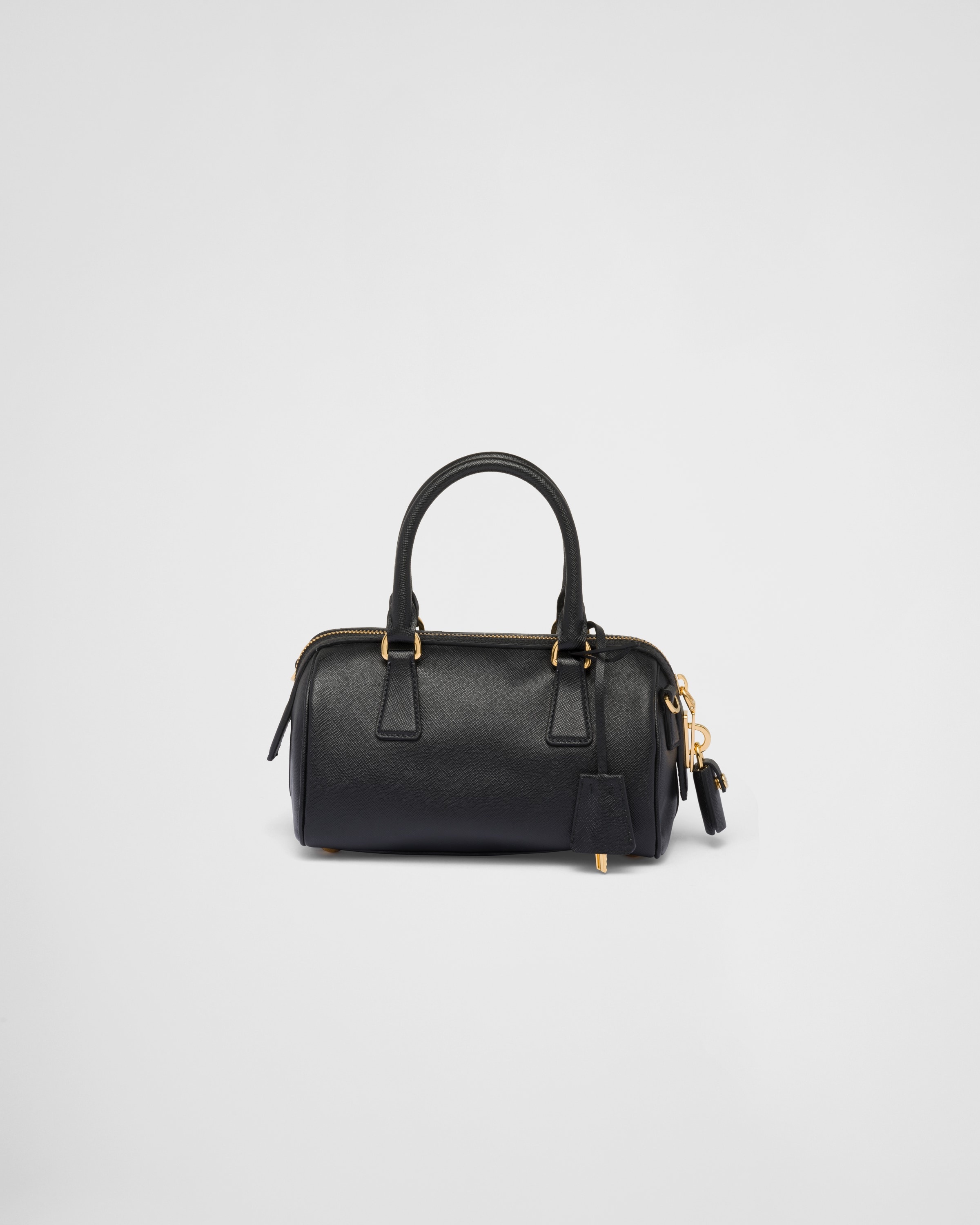 Saffiano leather top-handle bag - 4