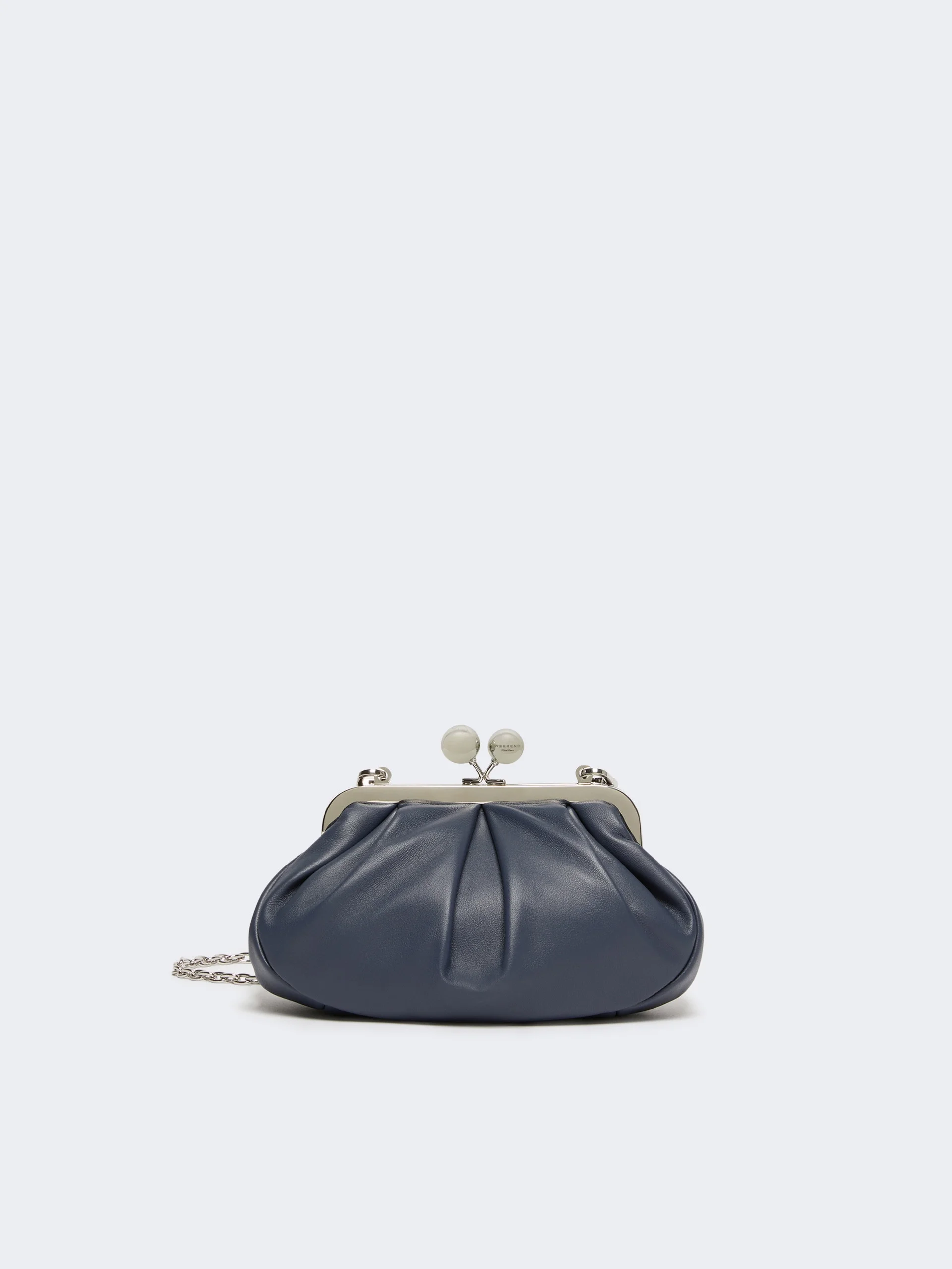 PRATI Small sheepskin Pasticcino Bag - ULTRAMARINE - 1