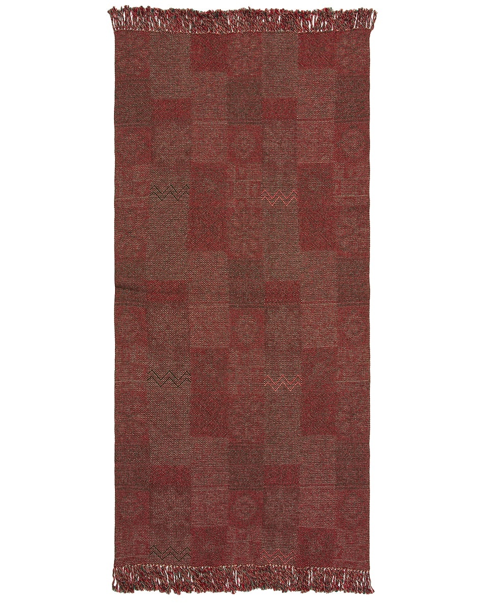 Blanket Double Jacquard Patchwork Like Pattern - 4