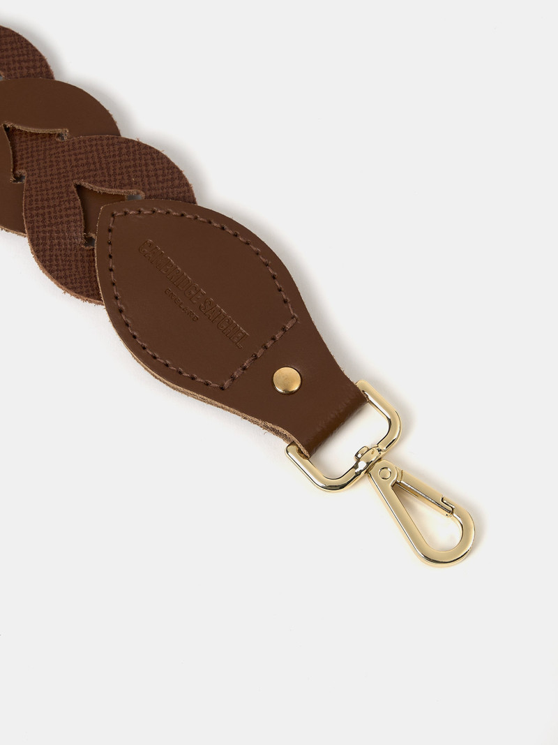 Cambridge Satchel The Plaited Shoulder Strap - Bay & Bay Celtic Grain outlook