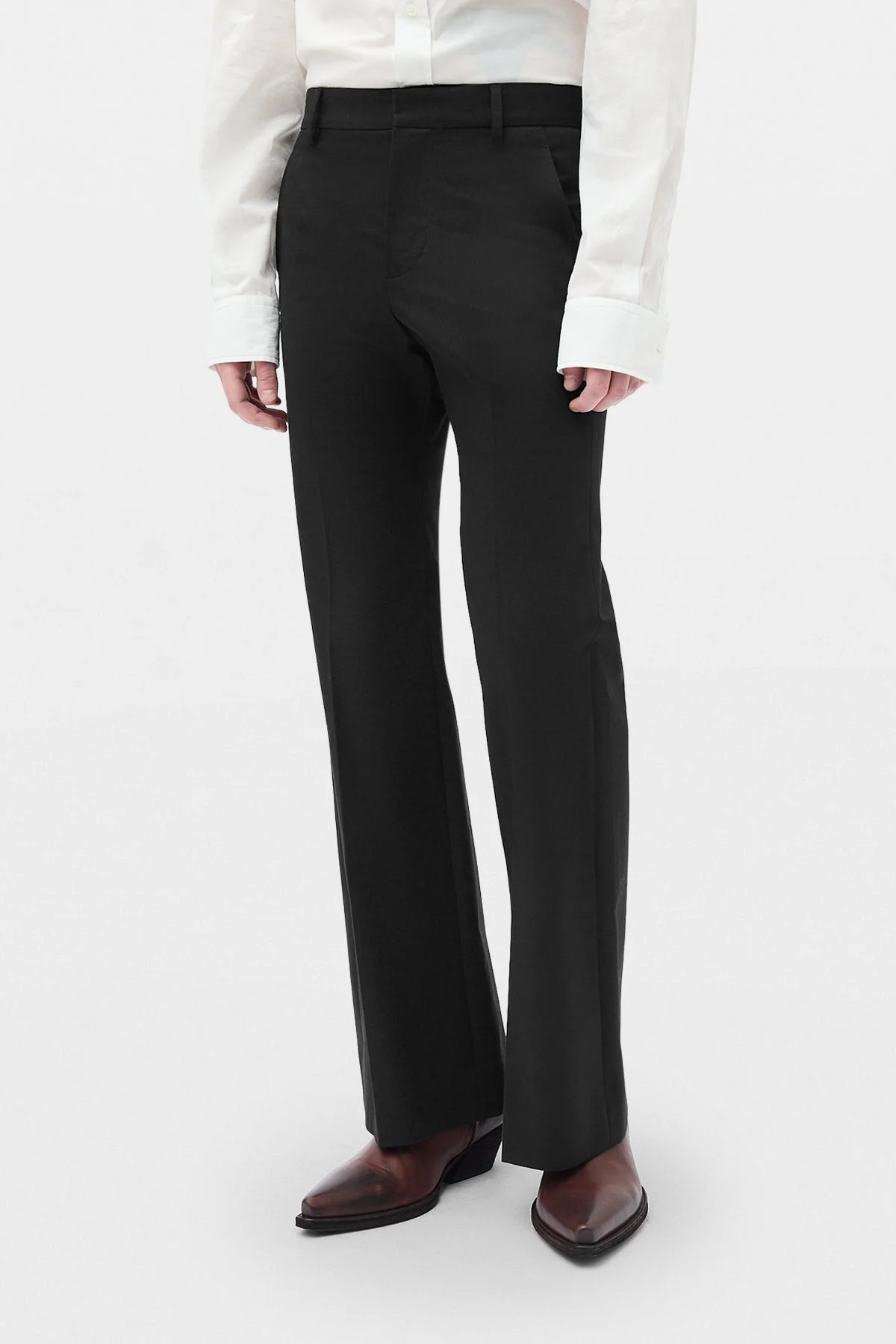 Stefan Flared Cropped Trousers - 1