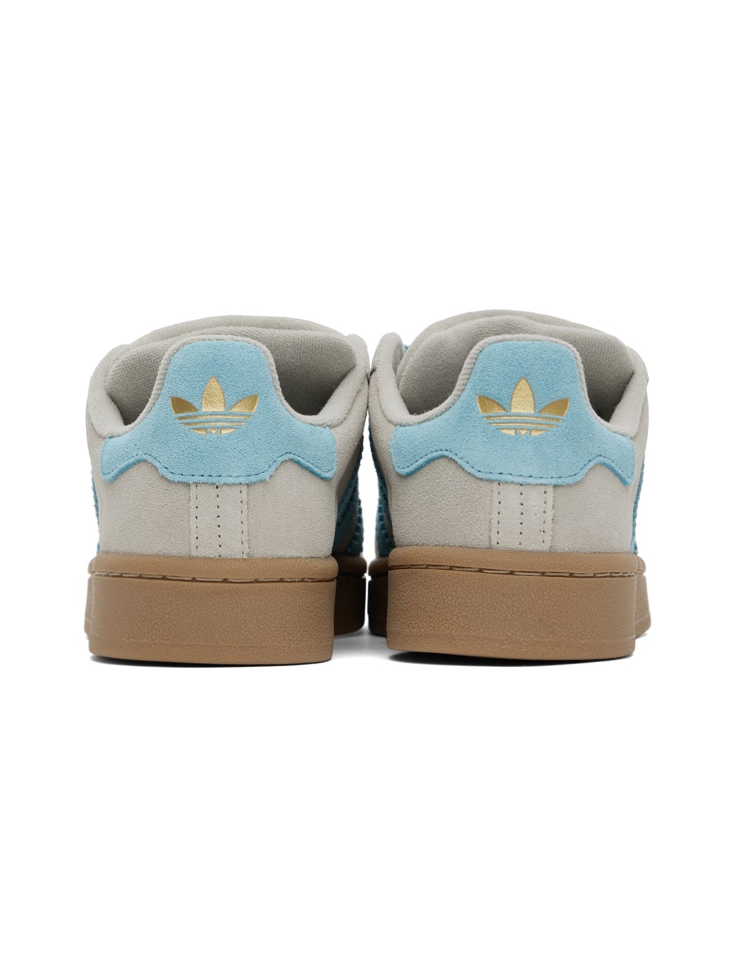 Gray & Blue Campus 00s Sneakers - 2
