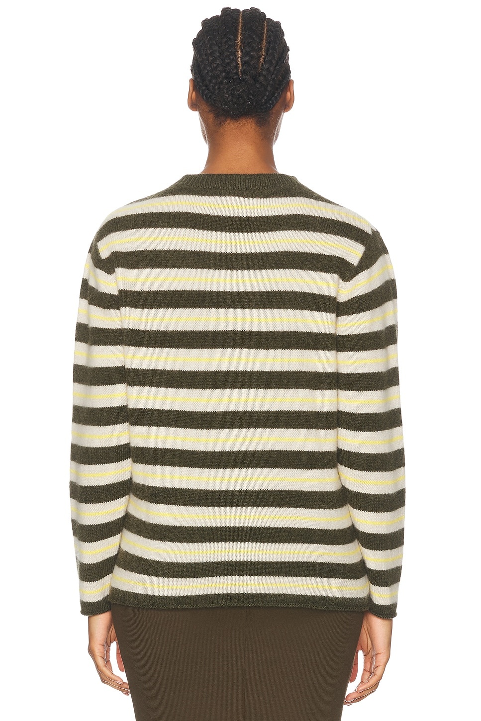 Sinful Stripe Crew Neck Sweater - 3