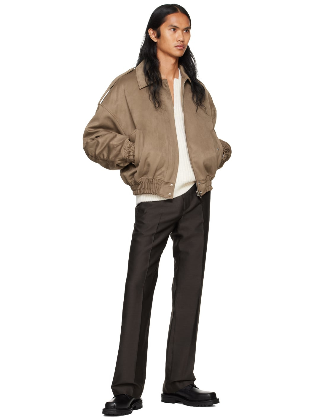 Off-White Structured Collar Sweater - 4