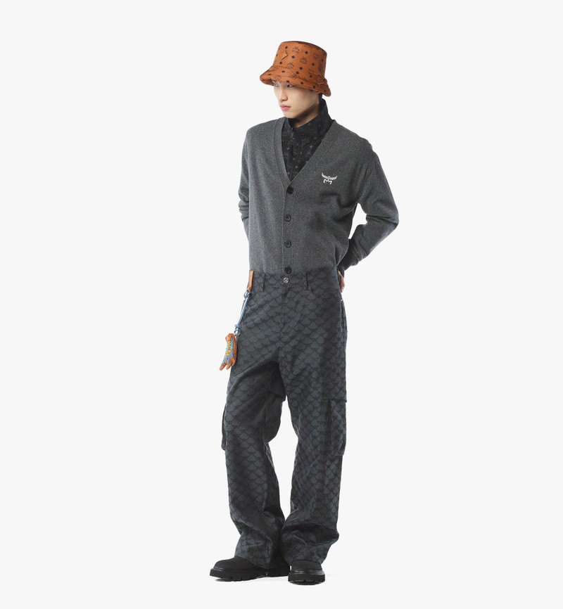 MCM Laurel Cardigan in Wool and Recycled Cashmere outlook