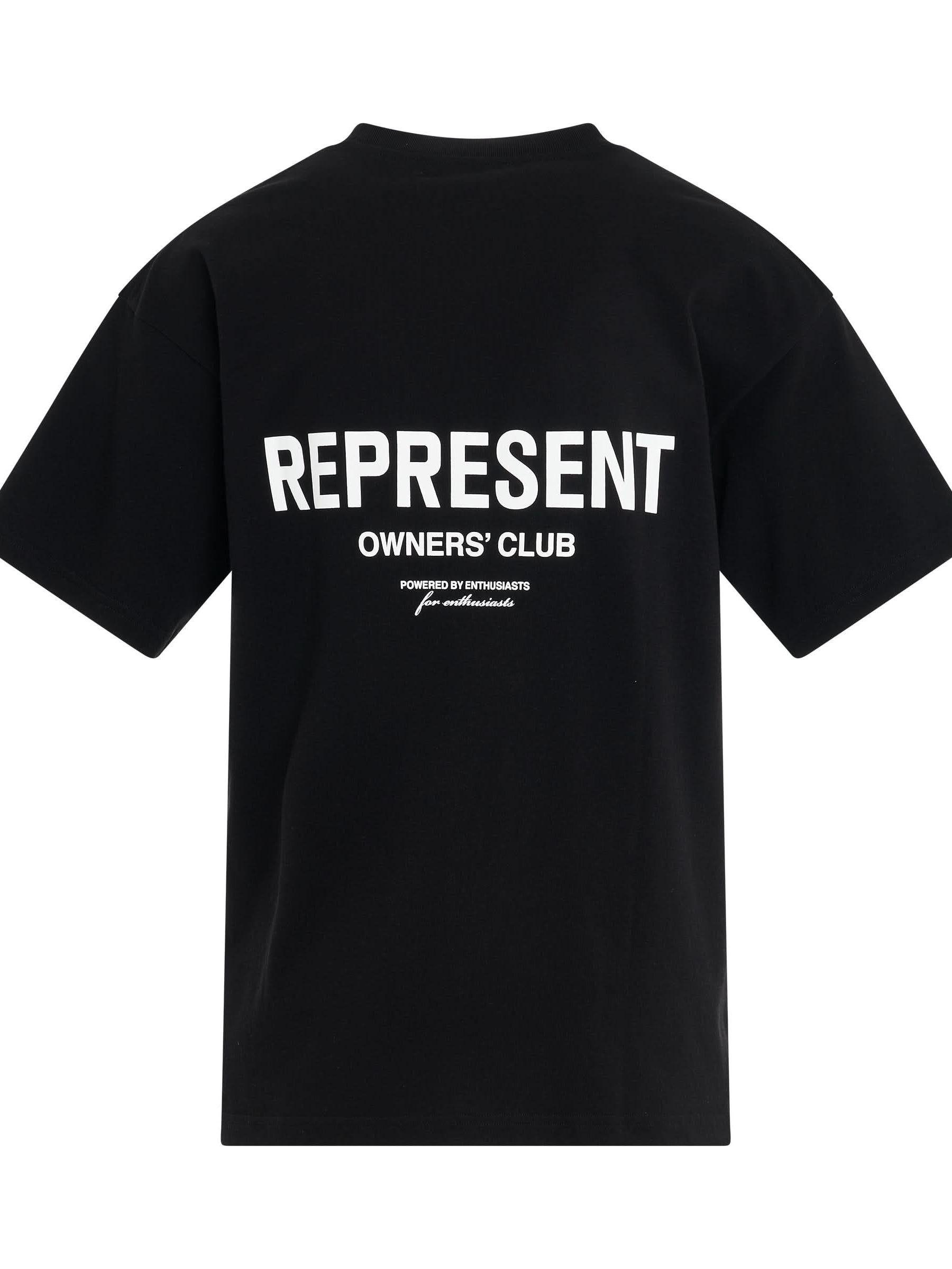 New Represent Owners Club T-Shirt in Black - 4