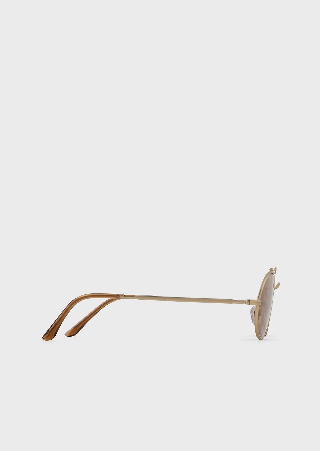 Men's oval sunglasses - 5