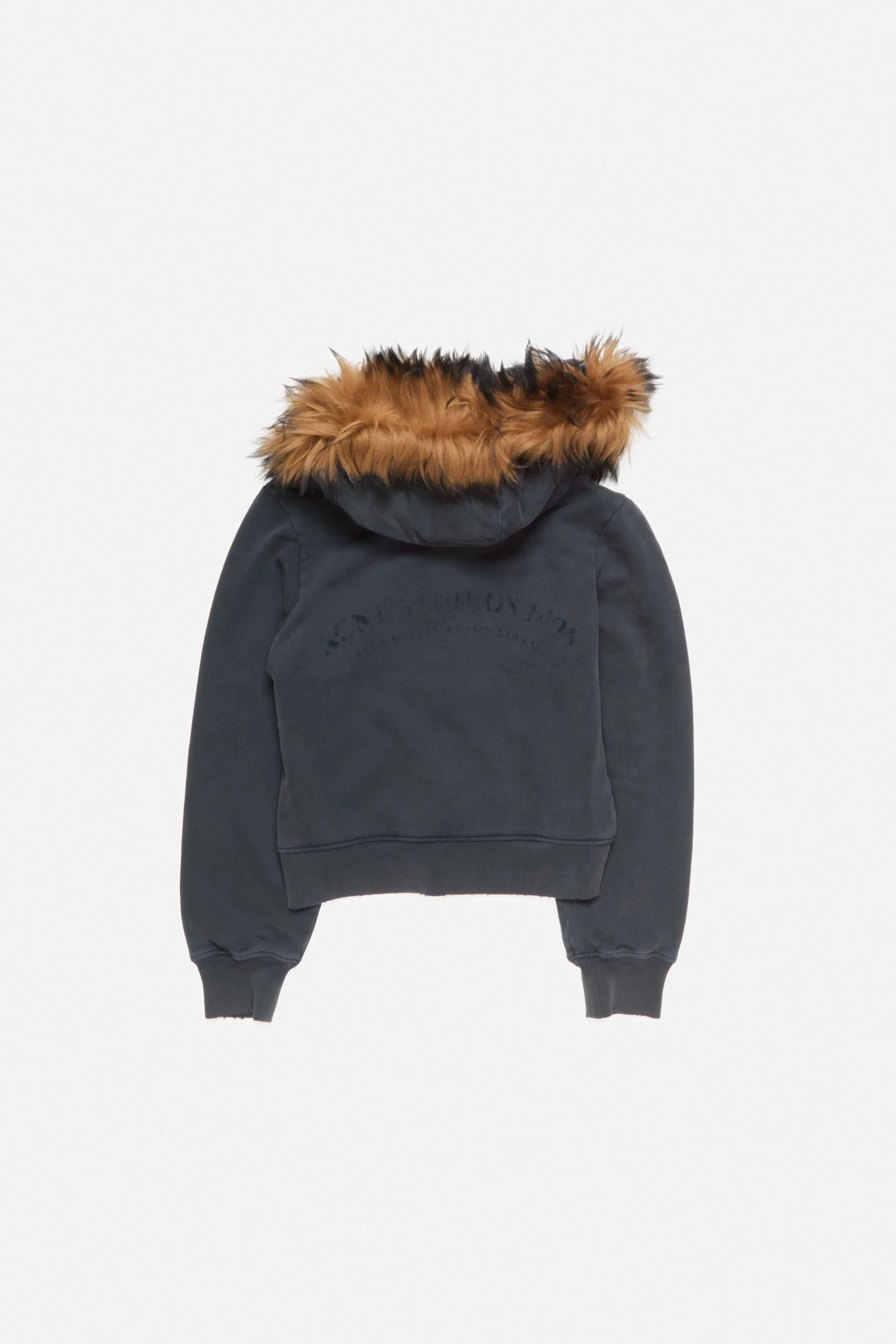 Hooded zipper sweater - Rust brown - 7