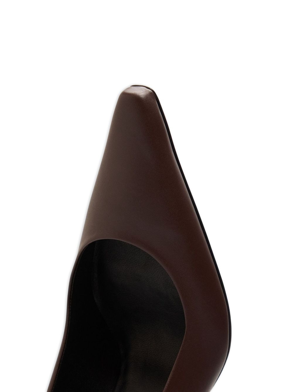 85mm Carey leather pumps - 4