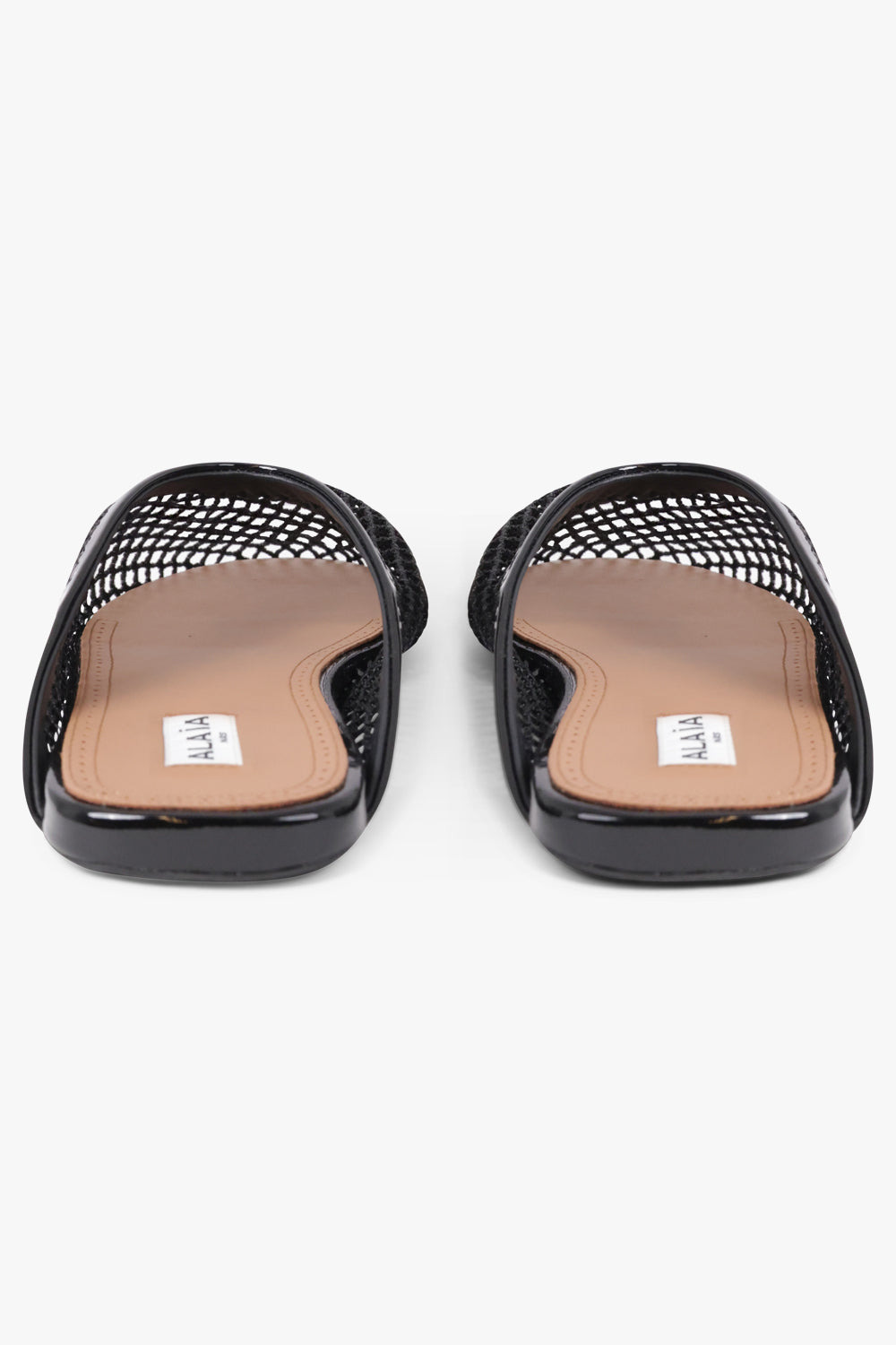 FISHNET FLAT SLIDE | BLACK - 4