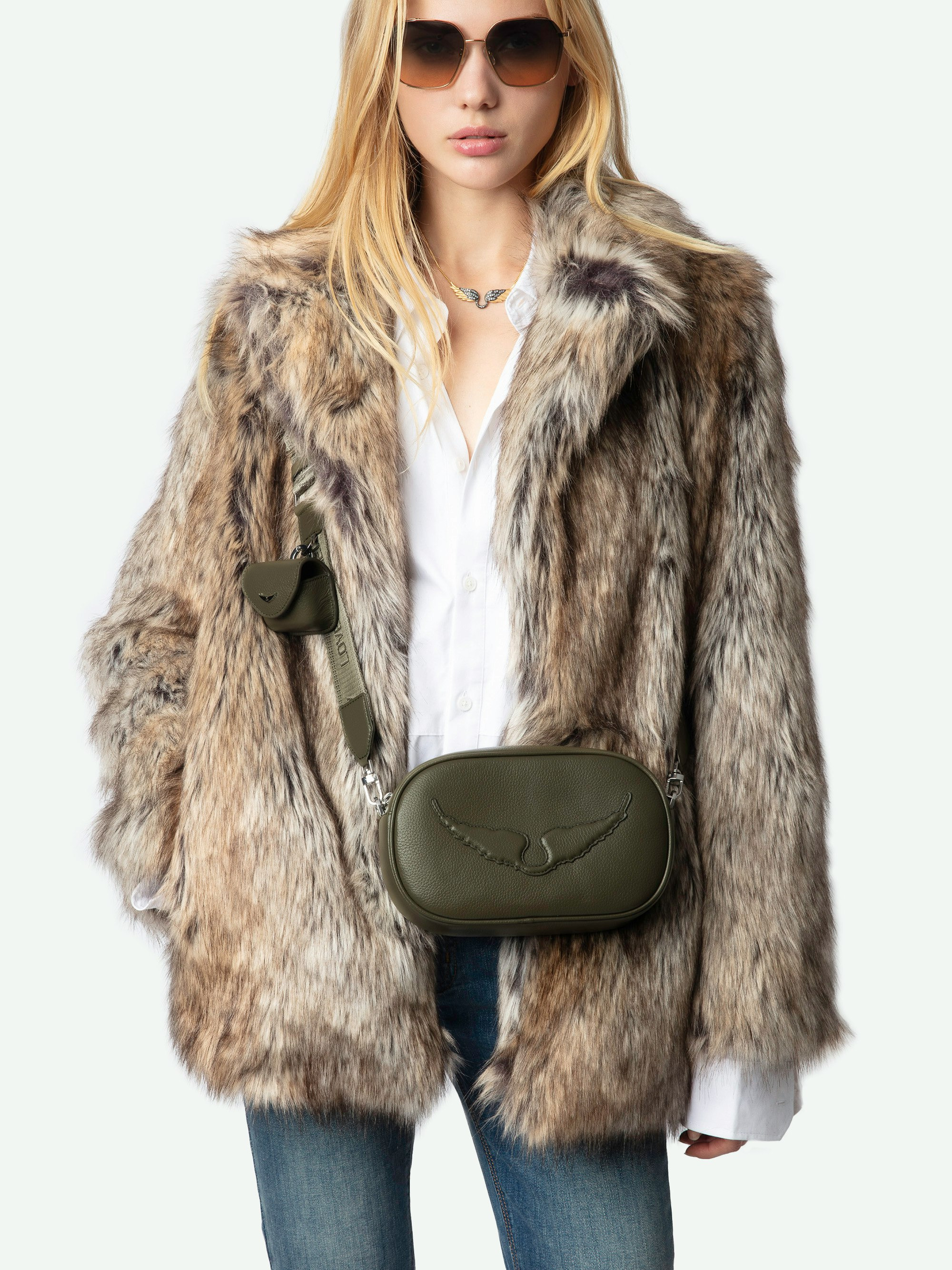 Rock With You Leather Camera Crossbody Bag - 7