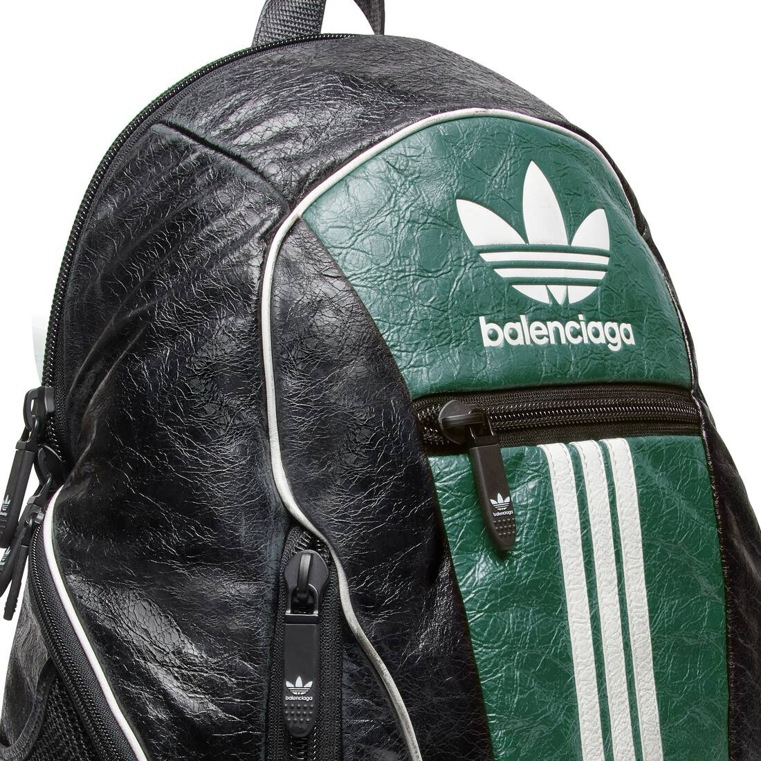 Men's Balenciaga / Adidas Large Backpack  in Black - 6