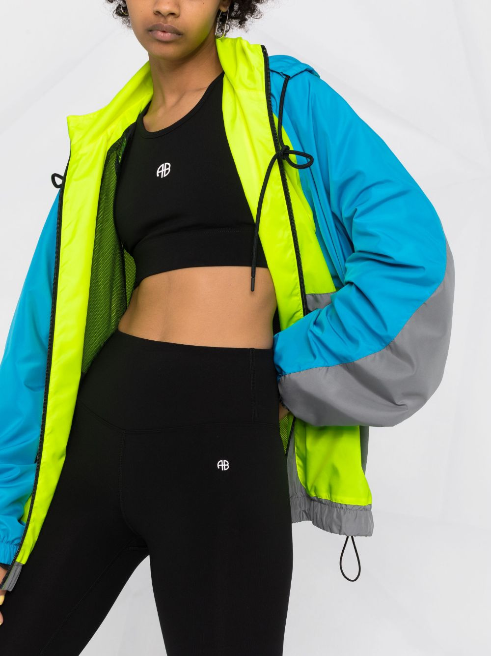 logo-print sports bra - 5