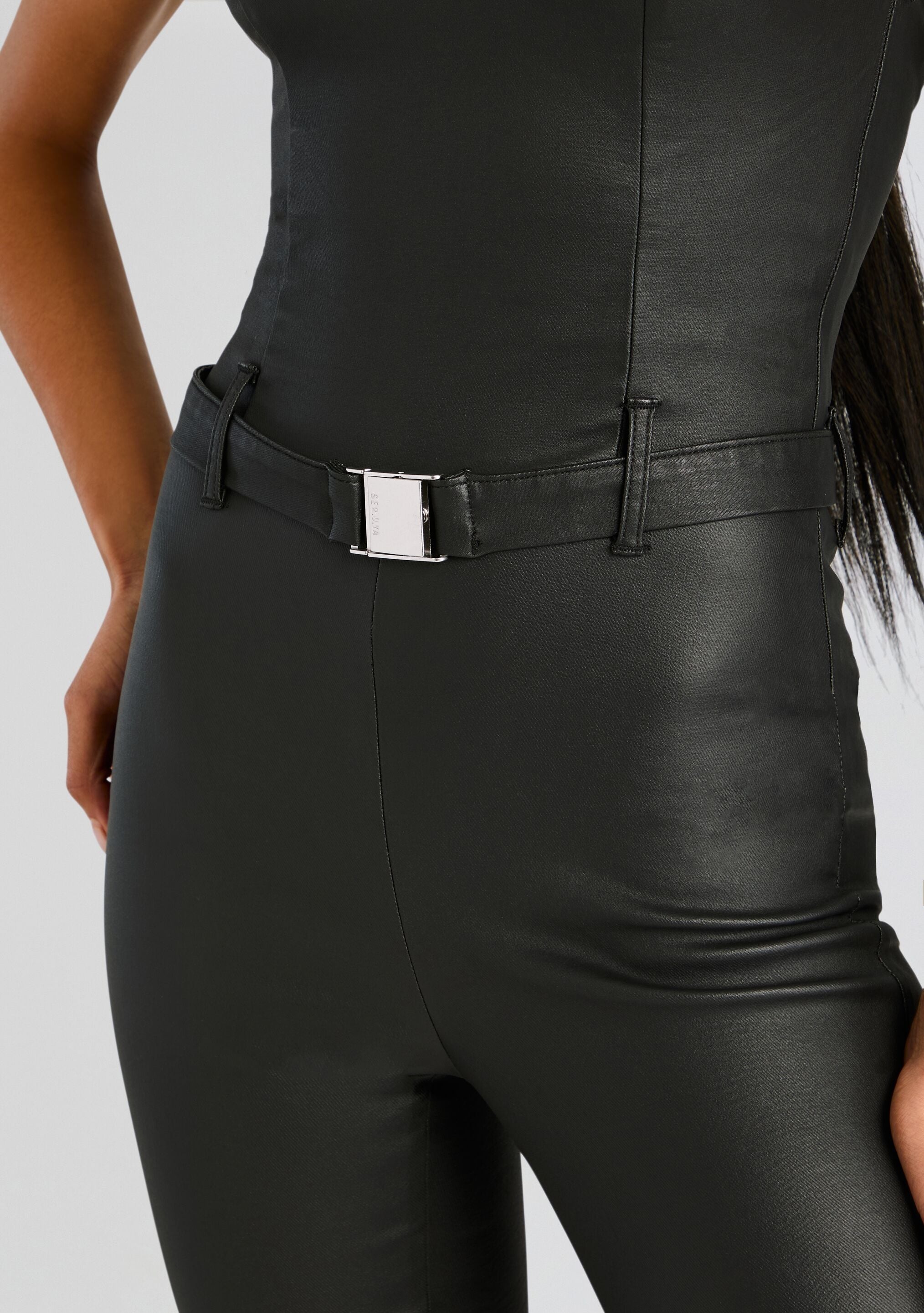 VICE SLIM FLARE JUMPSUIT - 2