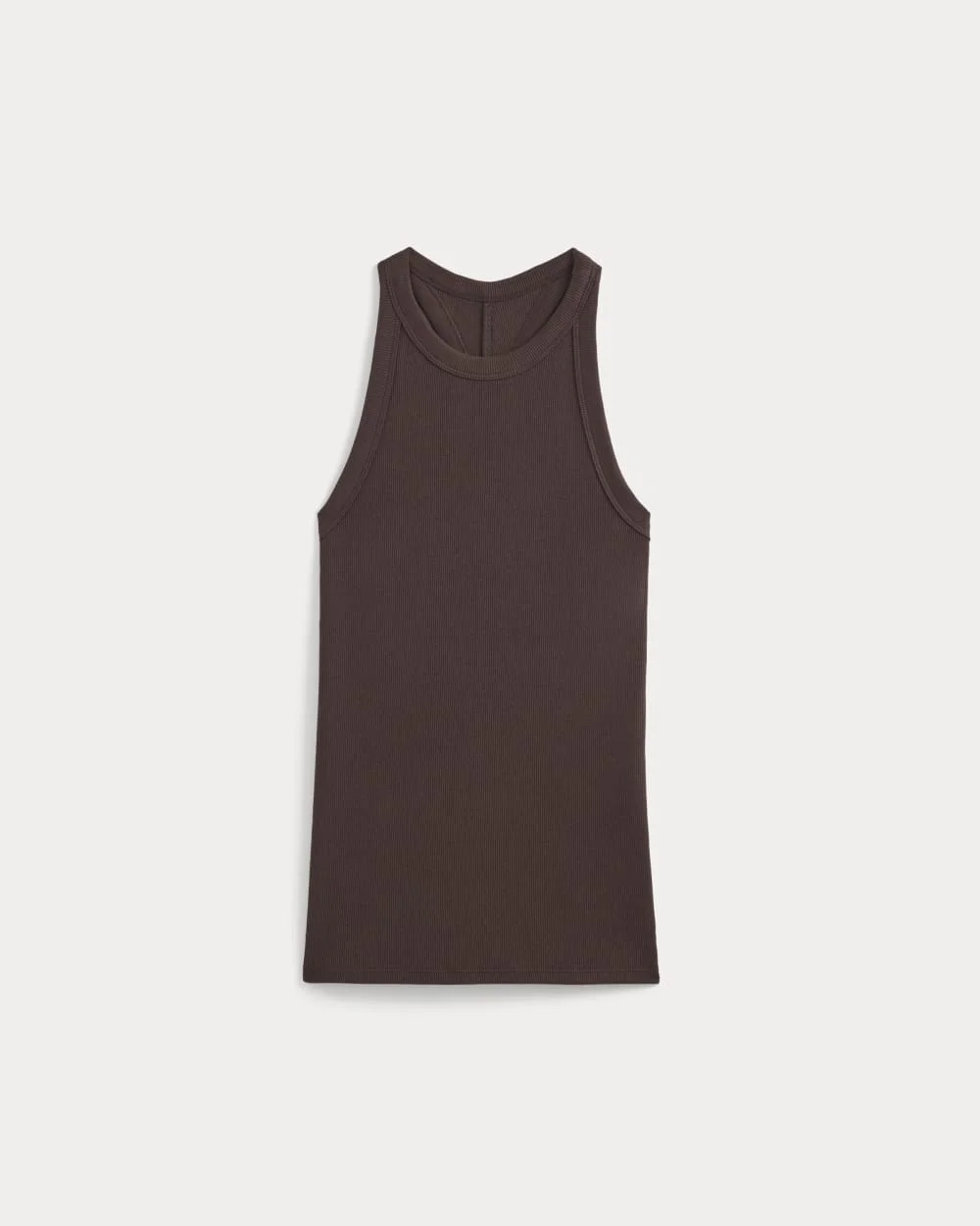 LUXE RIB RACERBACK TANK - 1