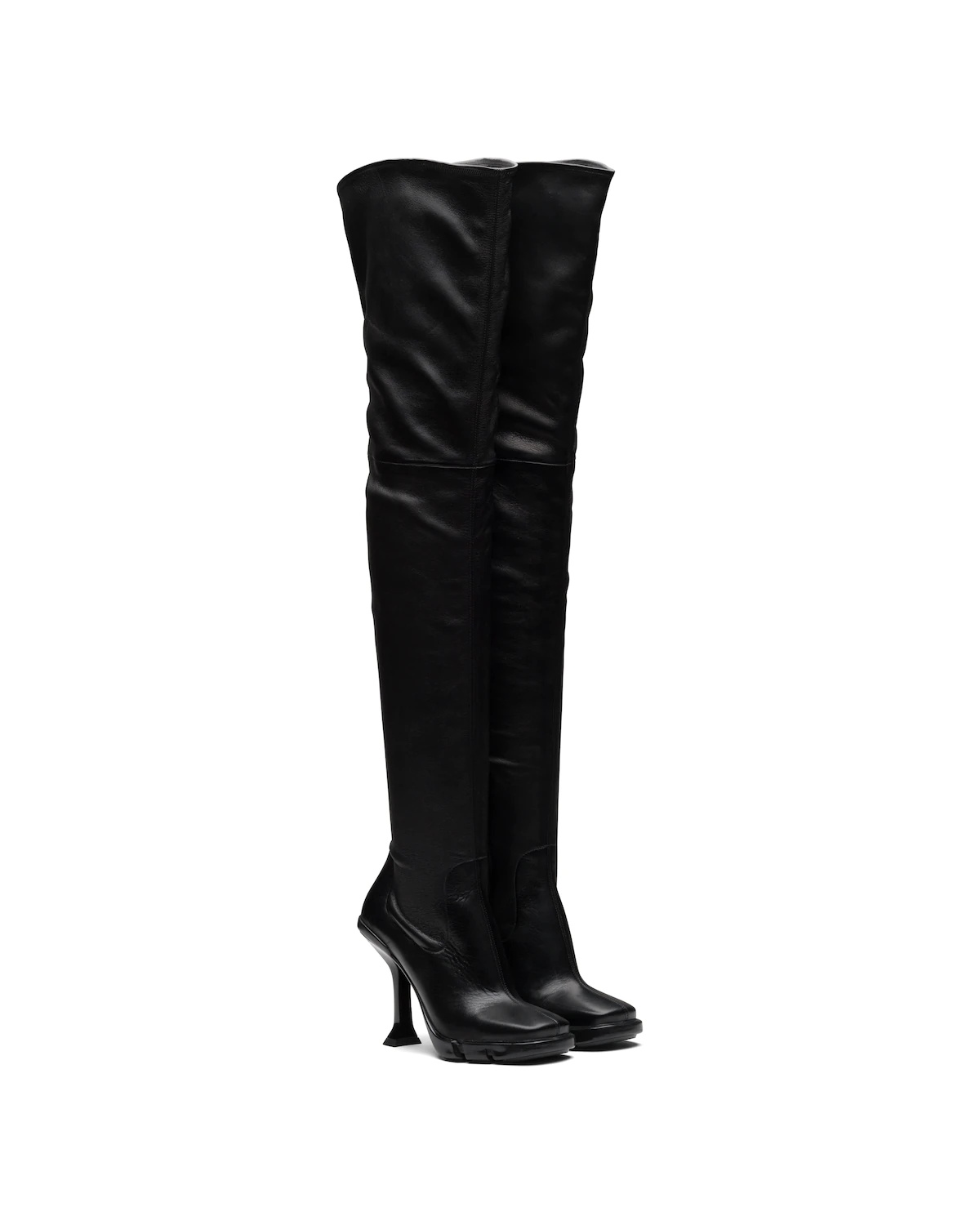 Stretch nappa leather boots - 1