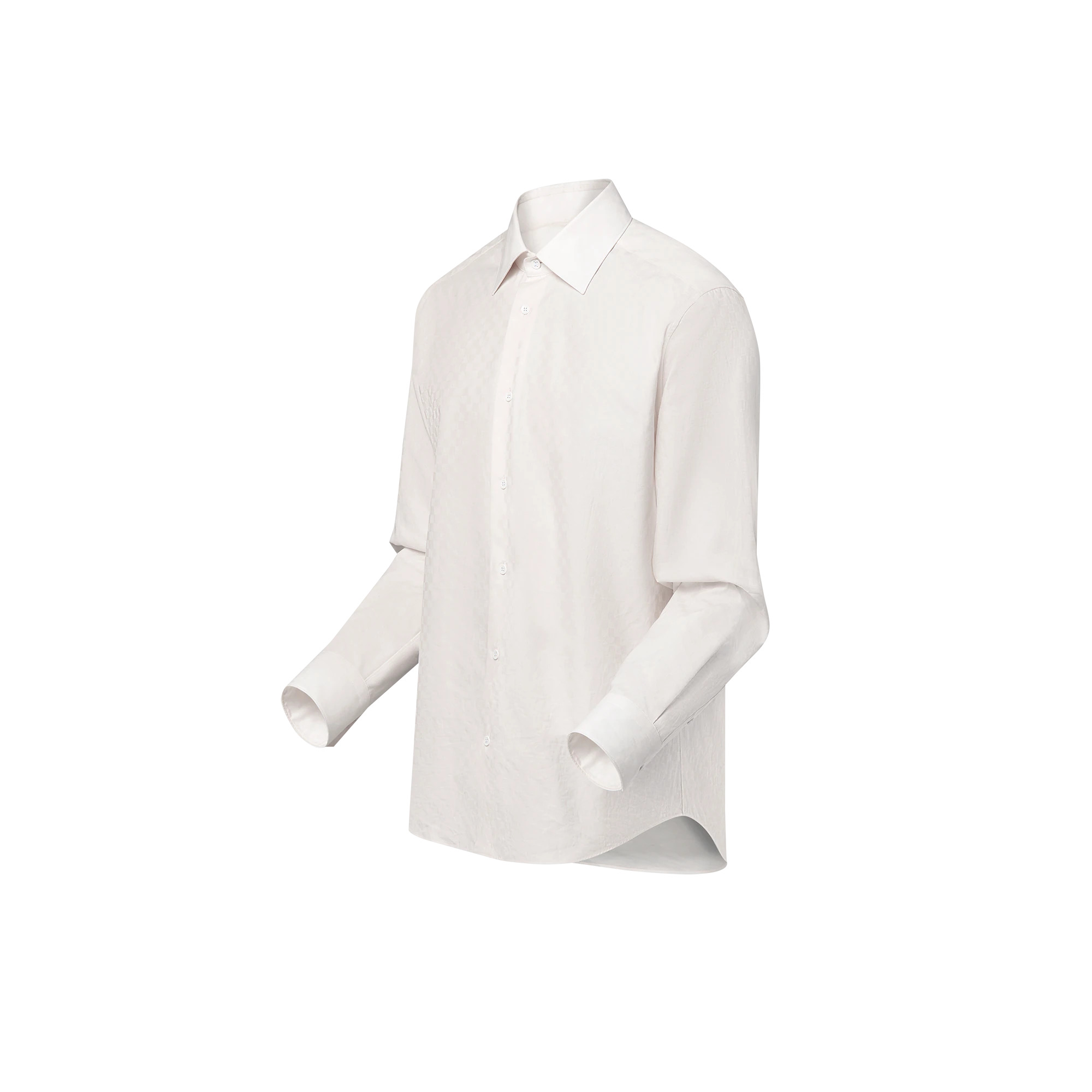 Long-Sleeved Cotton Shirt - 2