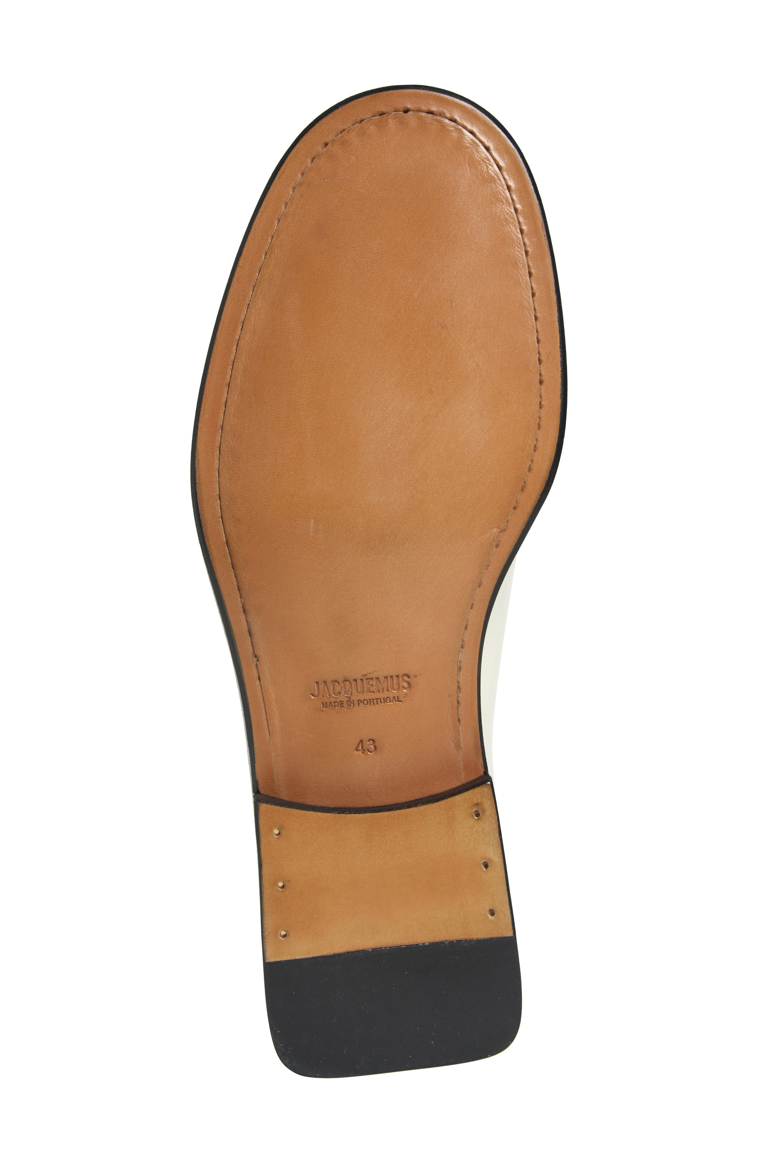 Jacquemus Les Mocassins Loafer in Off-White 110 at Nordstrom - 6