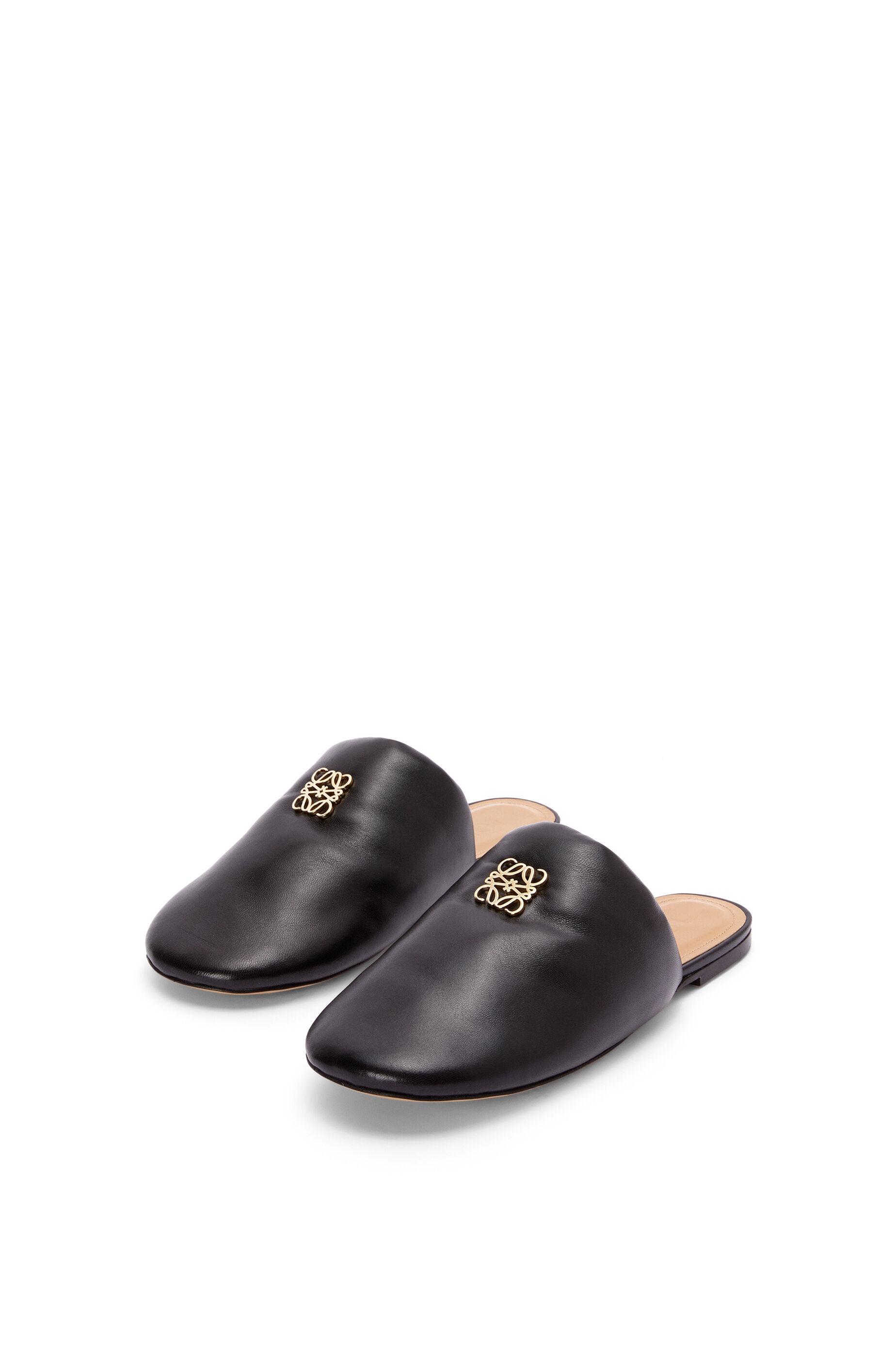 Padded Anagram mule in lambskin - 2