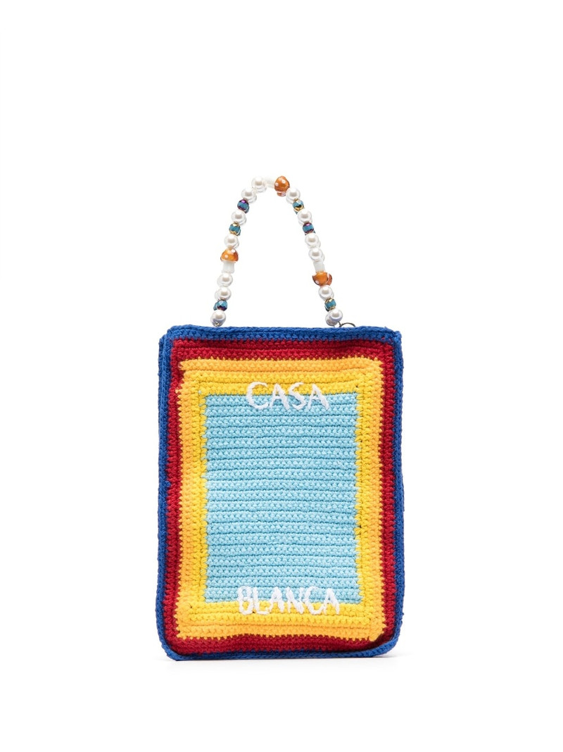 Atlantis beaded crochet bag 1