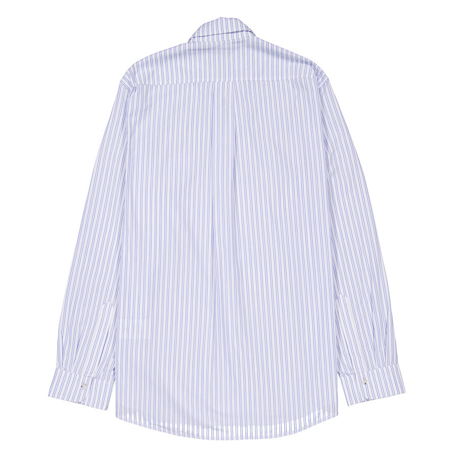 Nanushka Kaleb Cotton Long-Sleeve Striped Shirt - 2