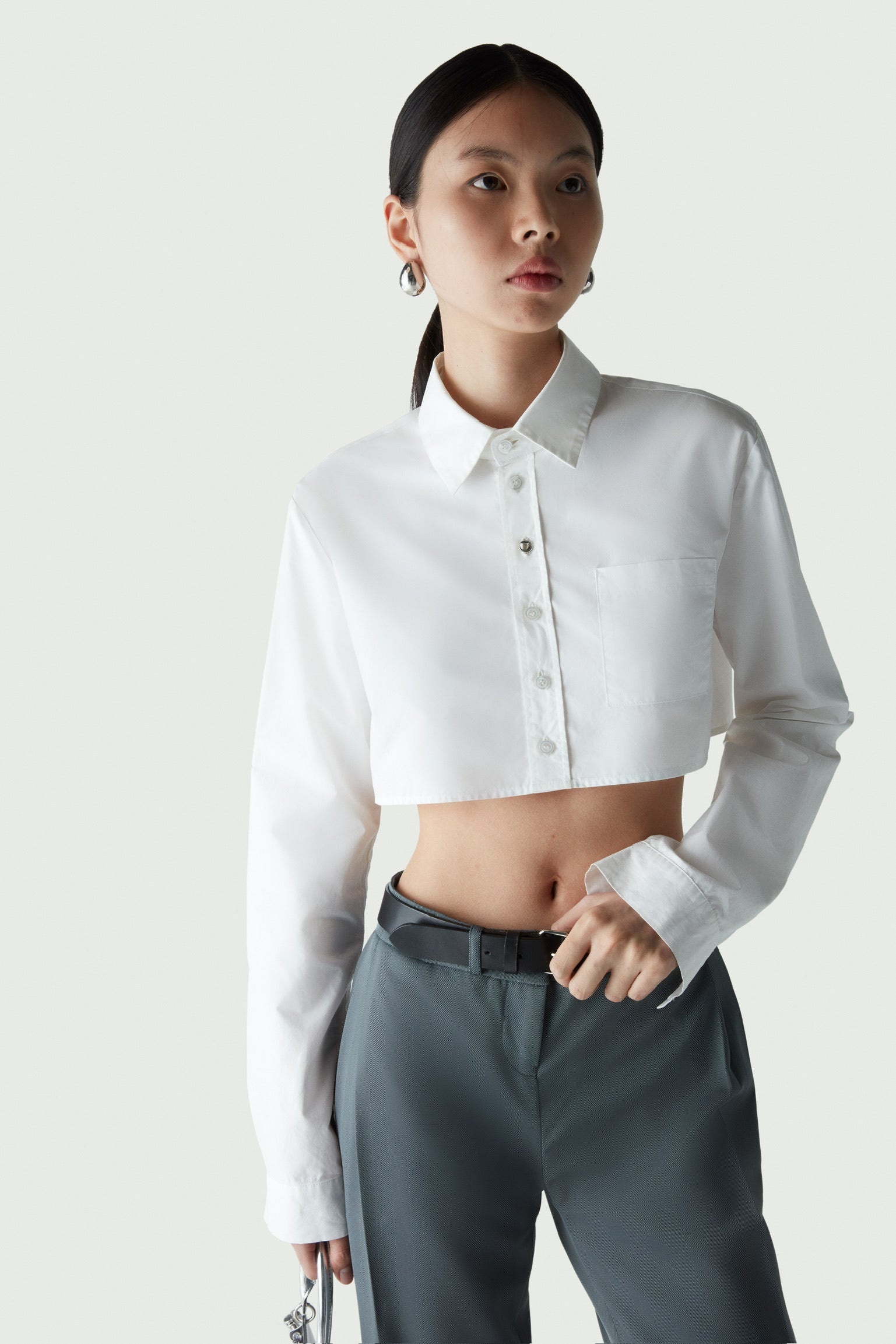 Cropped Shirt - 1