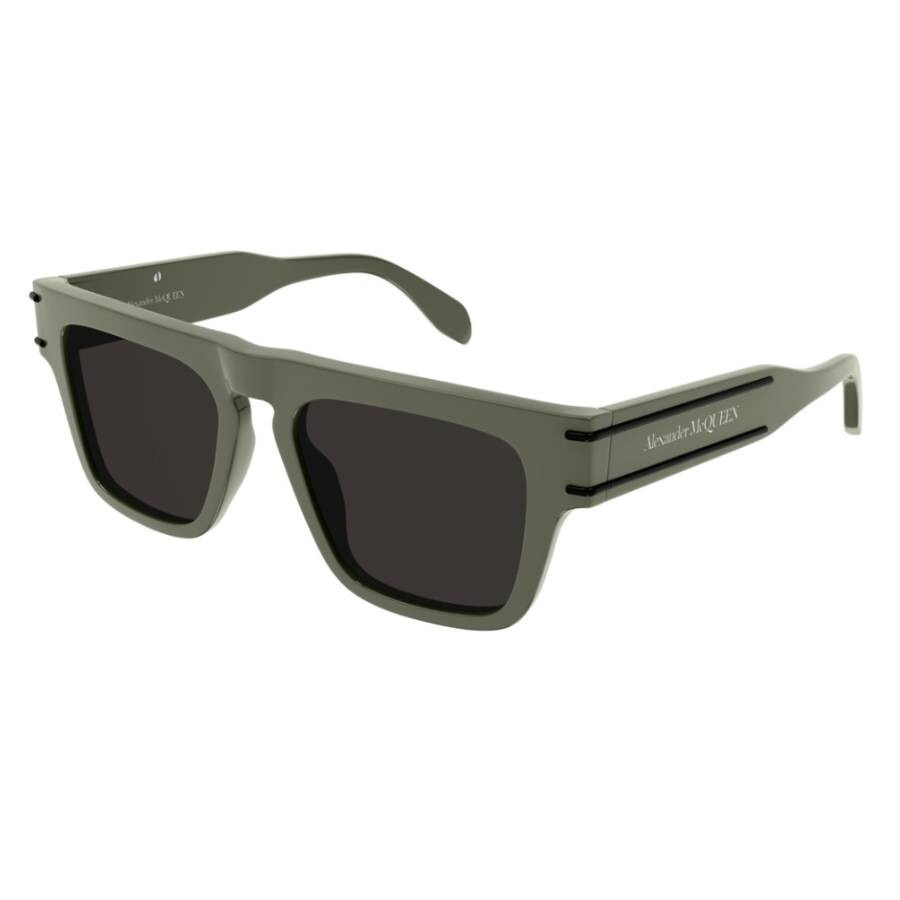 Alexander McQueen Grey Browline Men's Sunglasses AM0397S 005 52 - 2