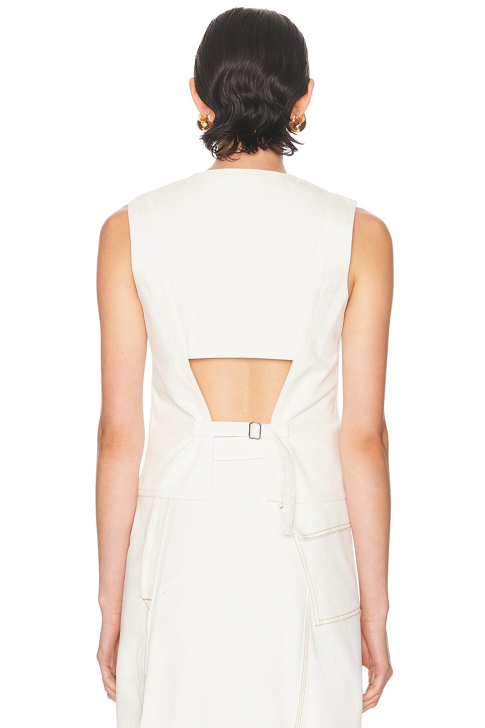 Denim Waistcoat - 3