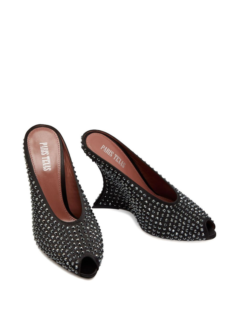 PARIS TEXAS 105mm Nina stud-embellishment sandals outlook