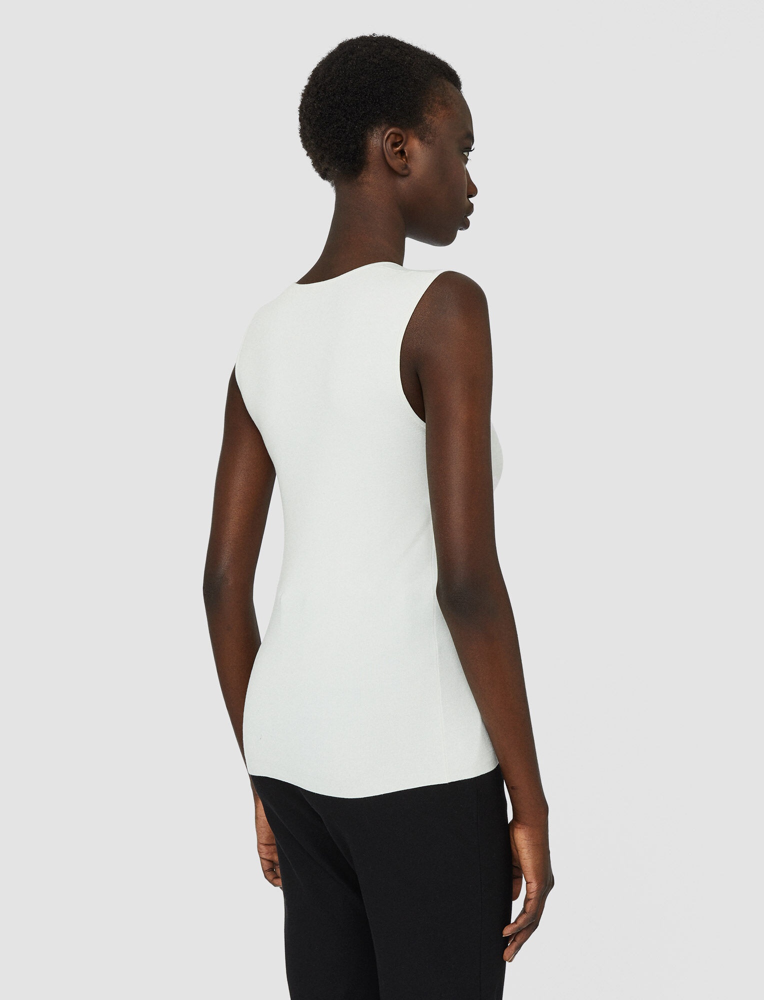 Silk Stretch Tank Top - 4