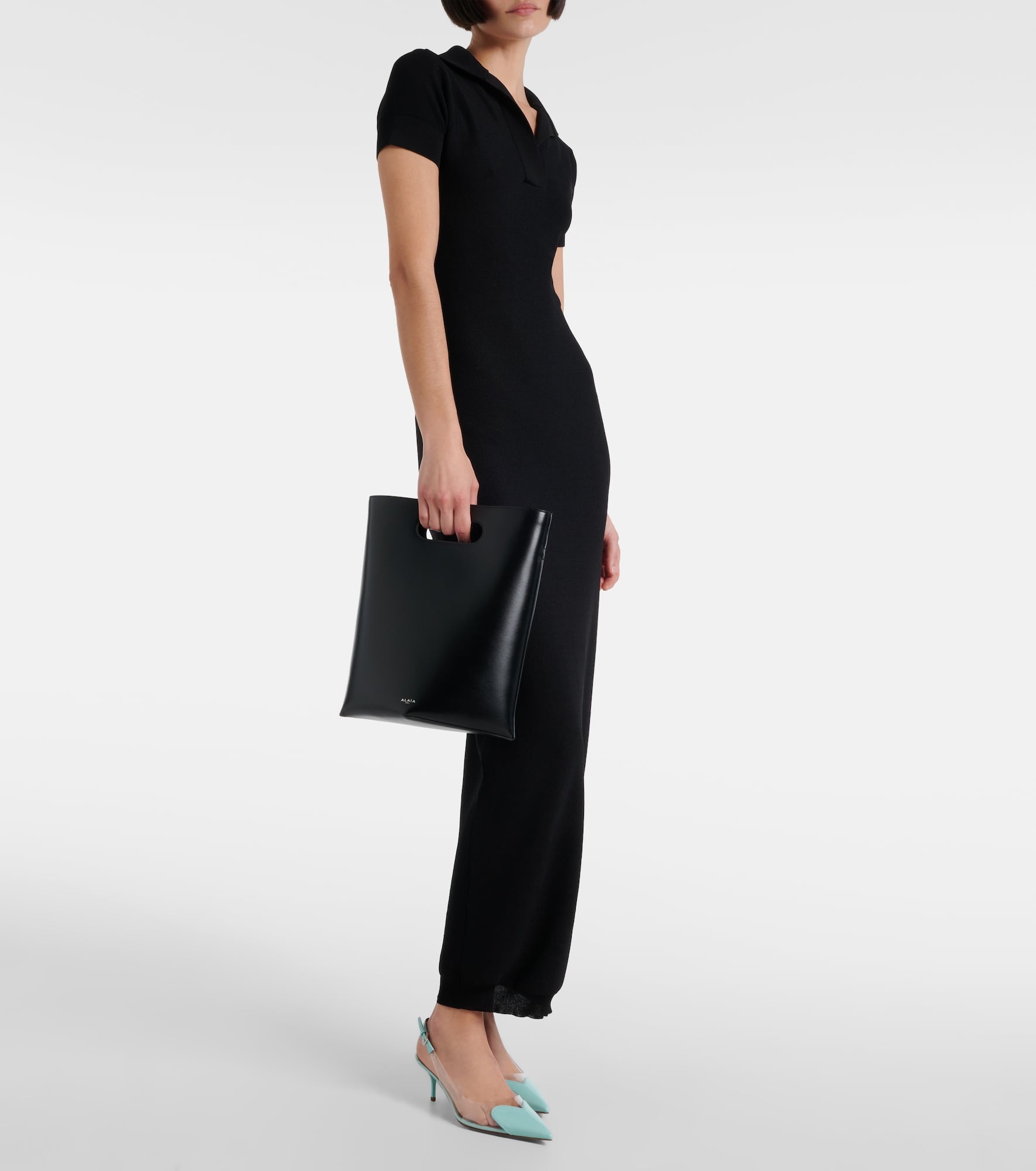 Le Cœur patent leather and PU slingback pumps - 2