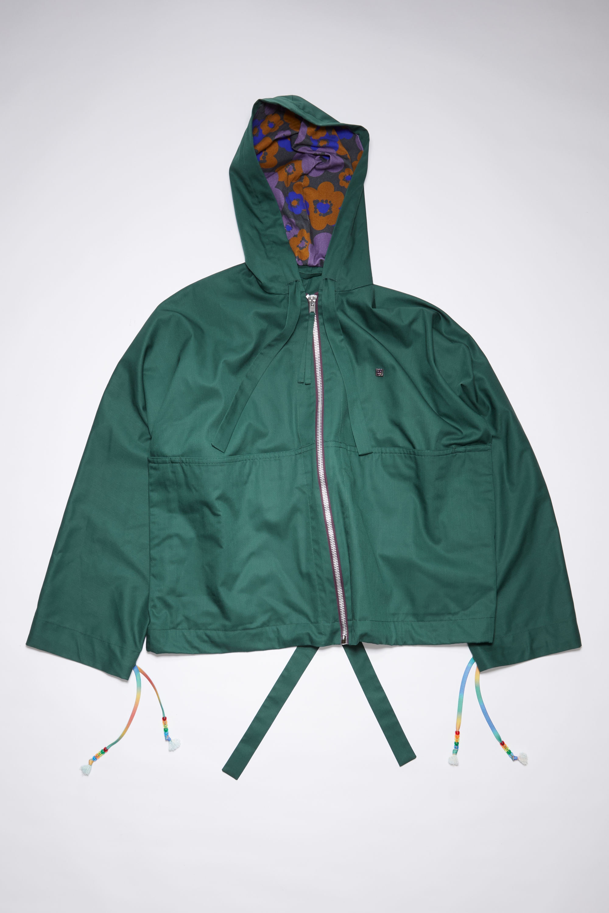 Hooded jacket - Forest green - 7