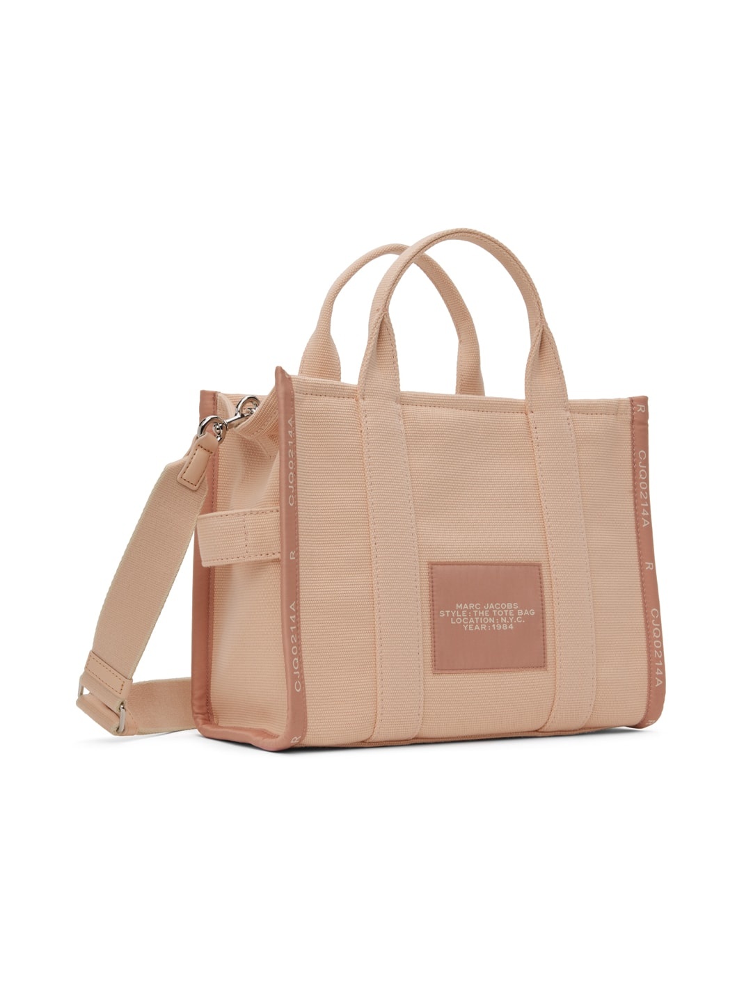 Pink 'The Jacquard Medium' Tote - 3