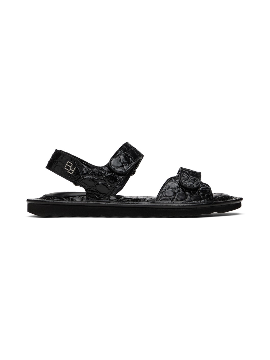 Black Gideon Sandals - 1