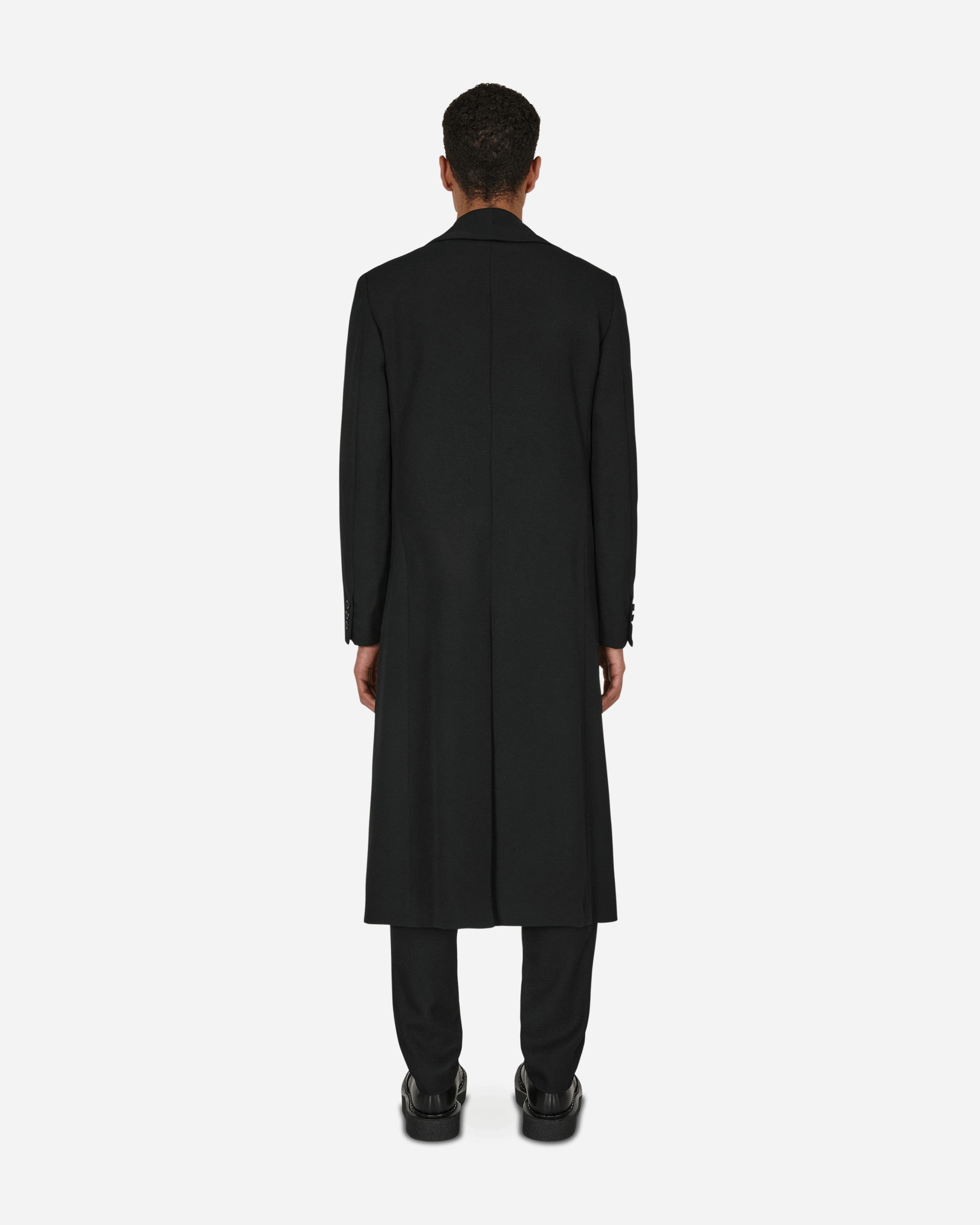 Wool Coat Black - 3