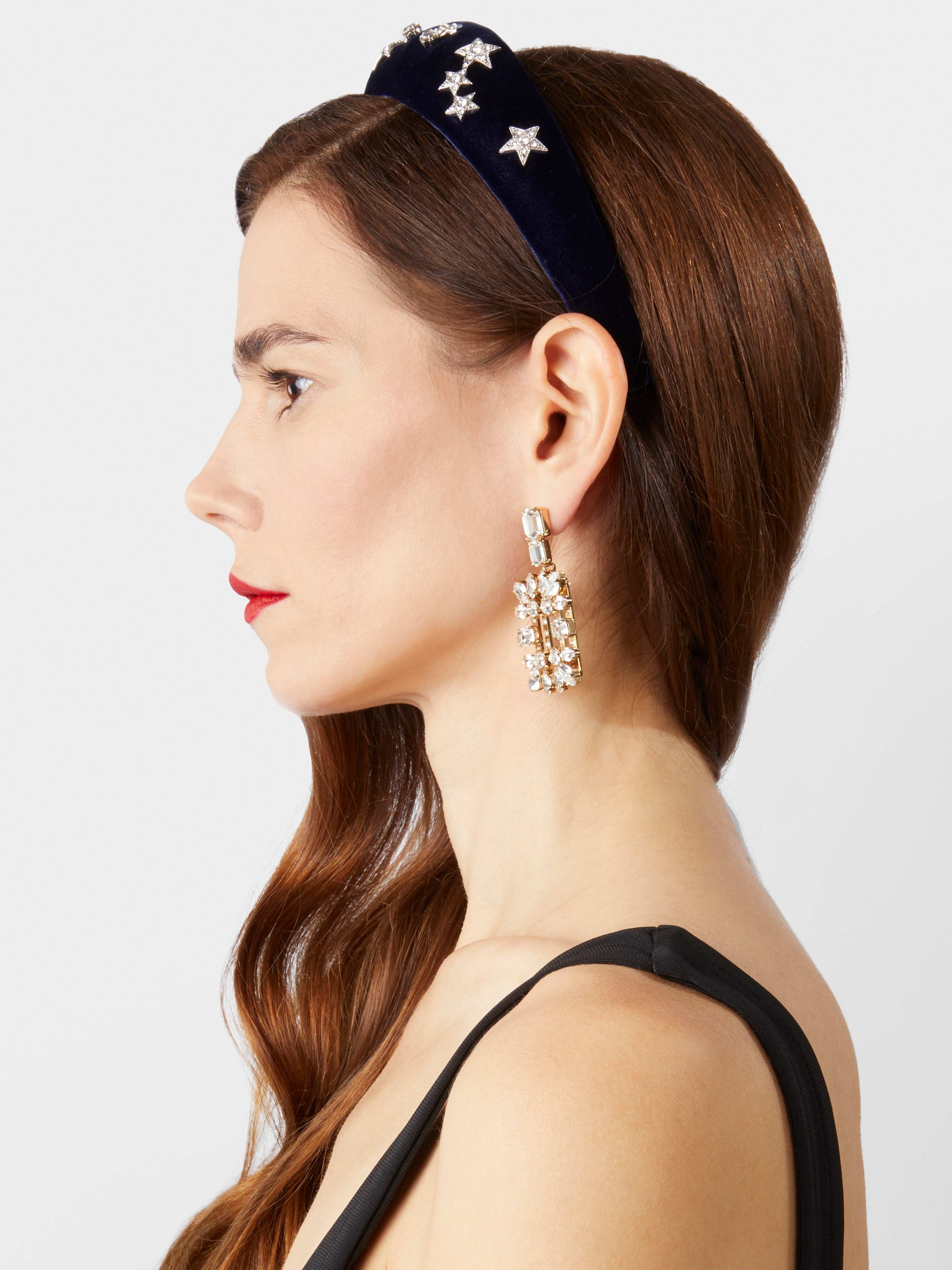 Constellation Hair Band in Velvet - 5