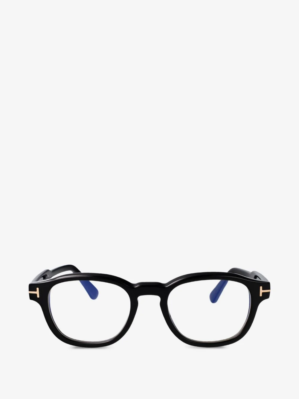 T-logo round-frame glasses - 1