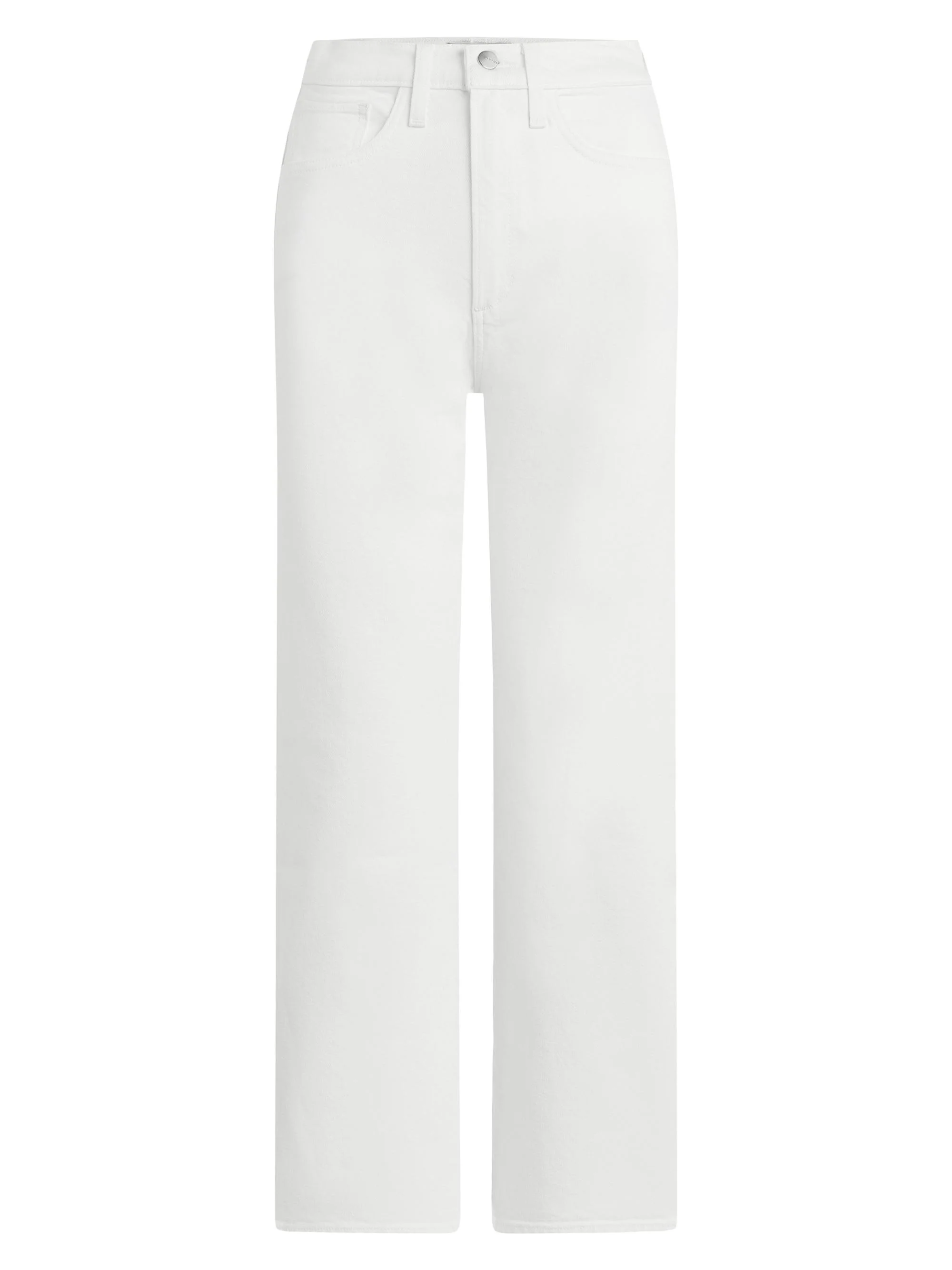 Women's The Margot Crop Straight-Leg Jeans - White - 1
