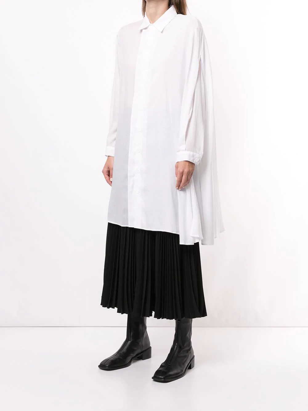 longline cloak shirt - 3