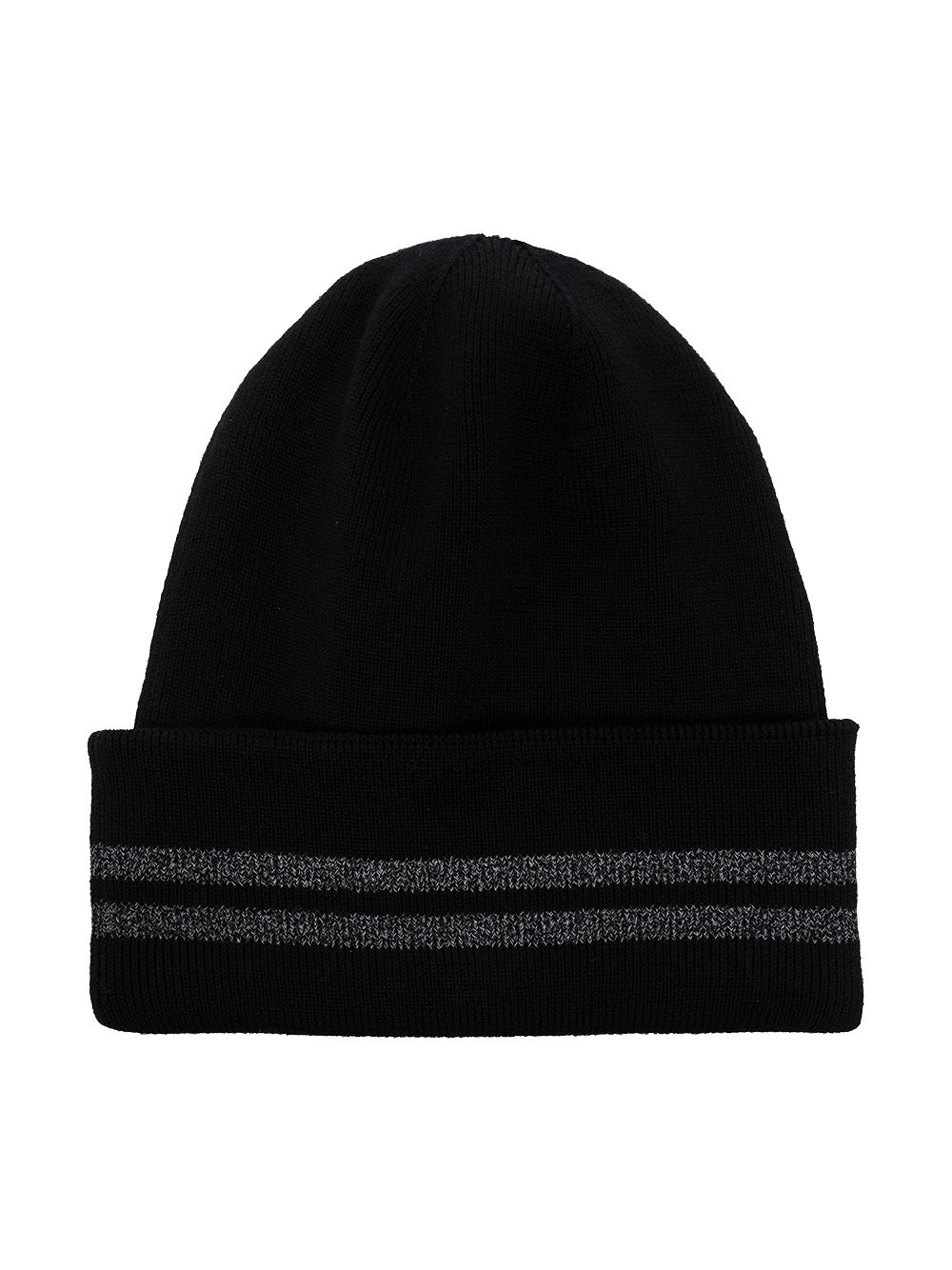 reflective-detail wool beanie - 3