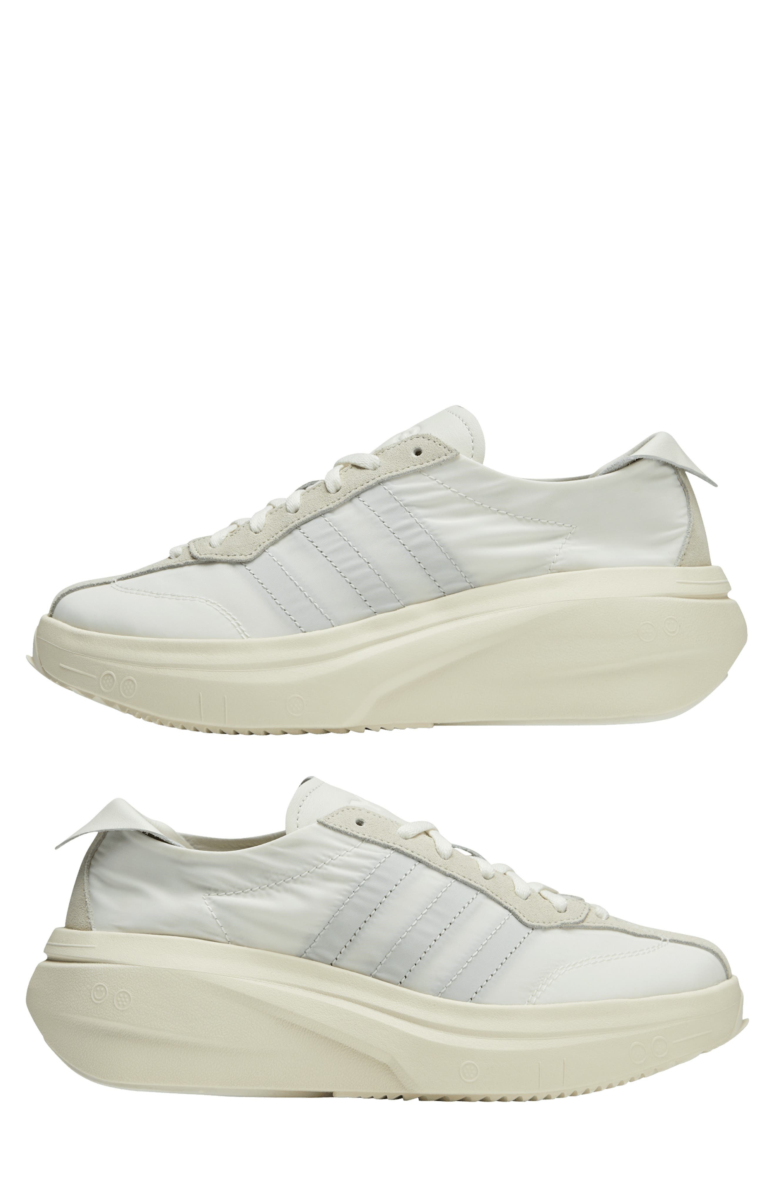 Y-3 Subaya Sneaker in Off White/Black/Aluminum at Nordstrom - 8