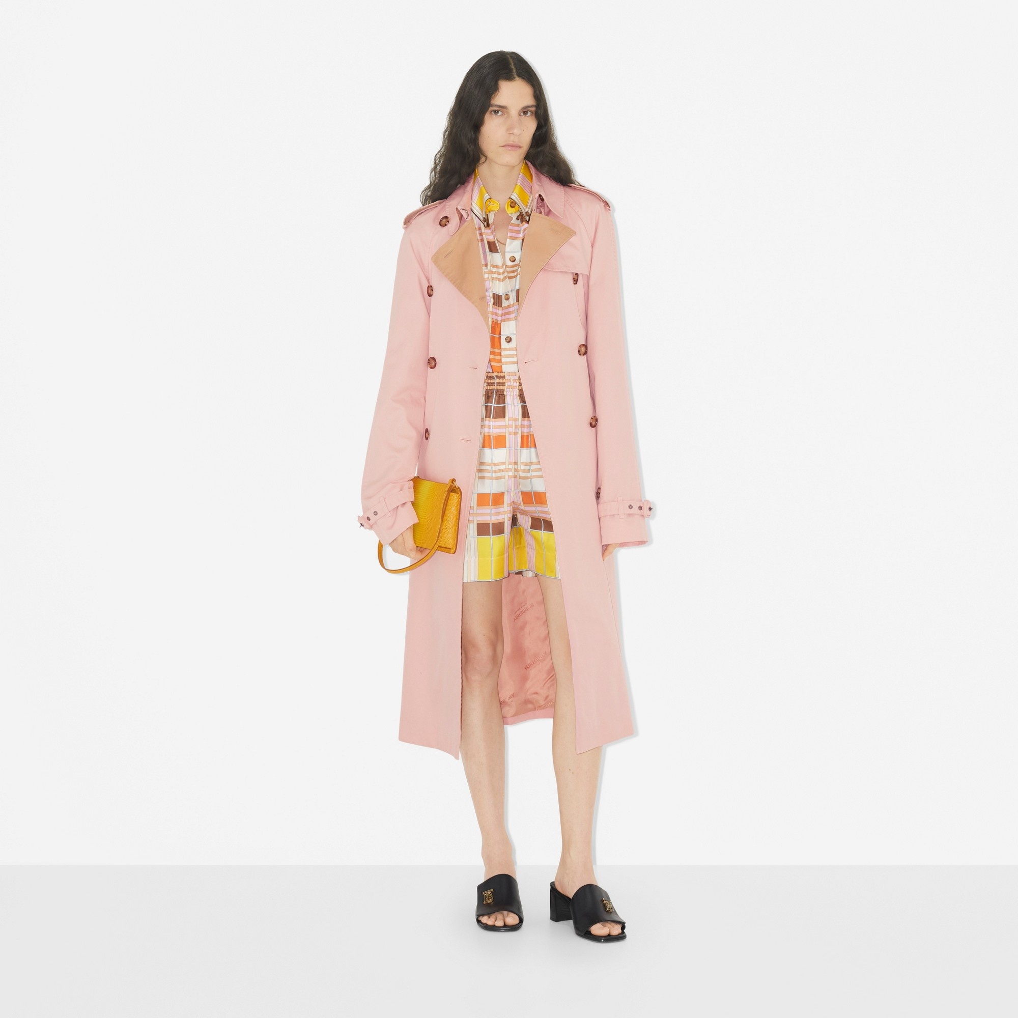 Cotton Gabardine Trench Coat - 2