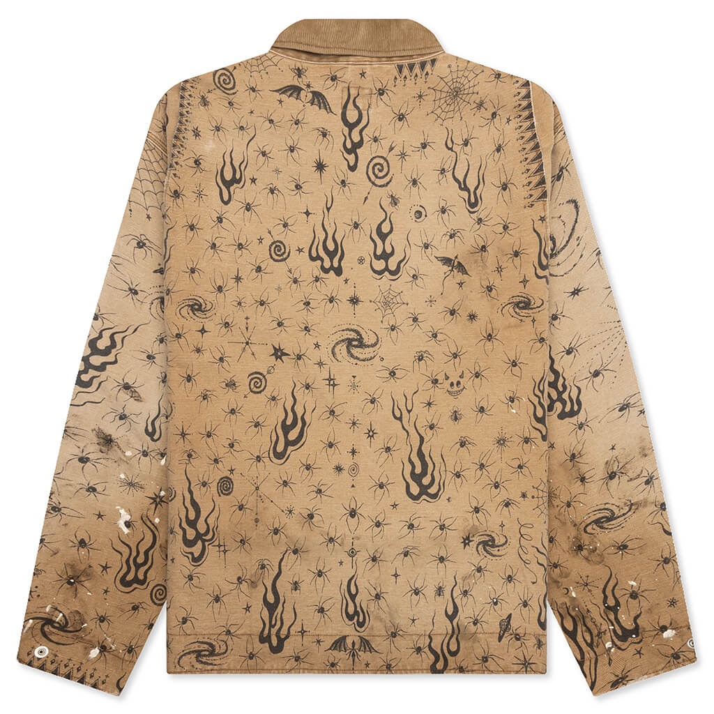SAINT MICHAEL X DR.WOO MX6 DETROIT JACKET - BEIGE - 2