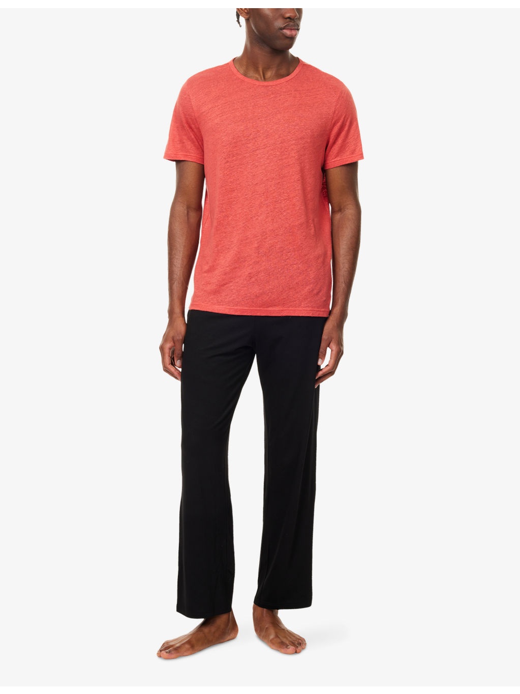 Jordan Crewneck Linen T-Shirt - 2