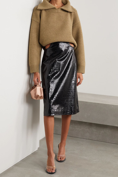 Alexander Wang Oversized wool-blend sweater outlook